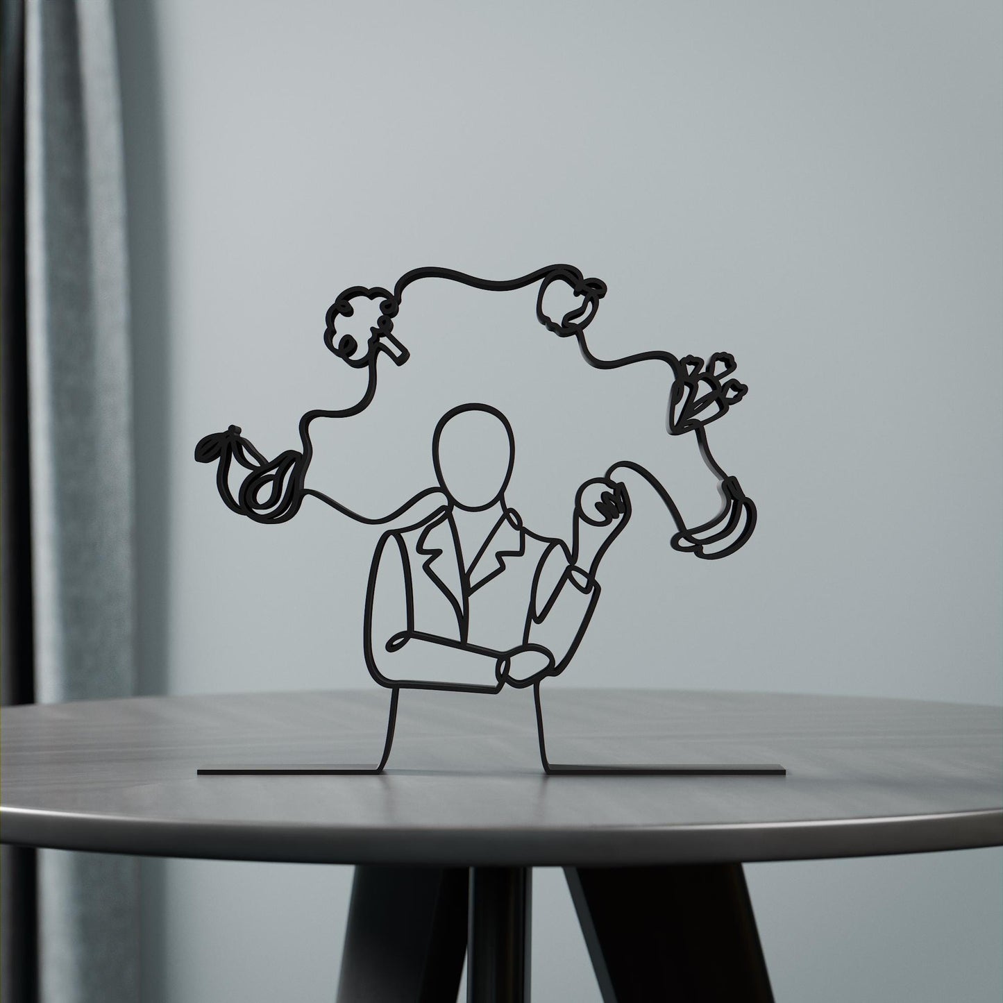 Anatolian Gift BoxDietitian - Customized Line Art Figure