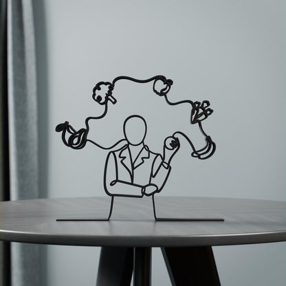 Anatolian Gift BoxDietitian - Customized Line Art Figure