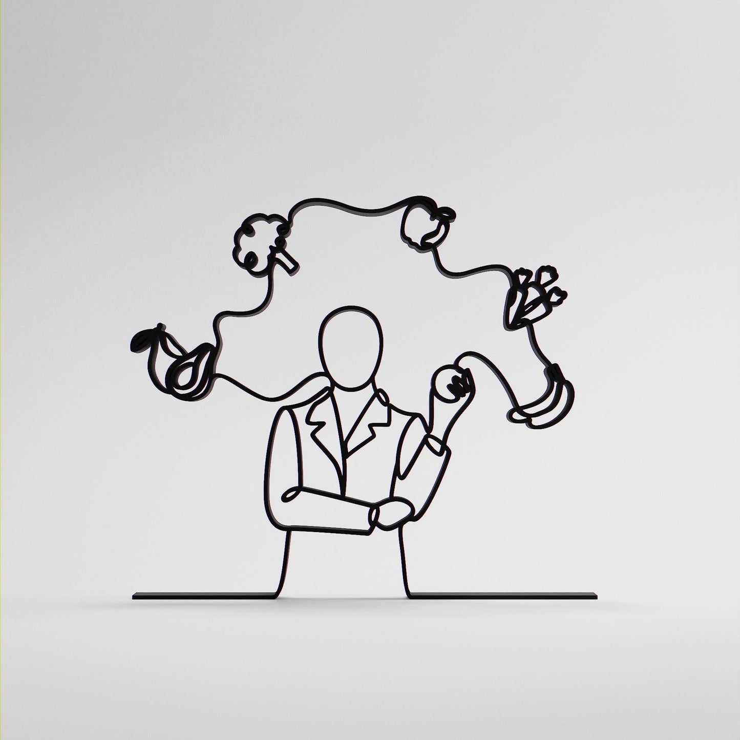 Anatolian Gift BoxDietitian - Customized Line Art Figure