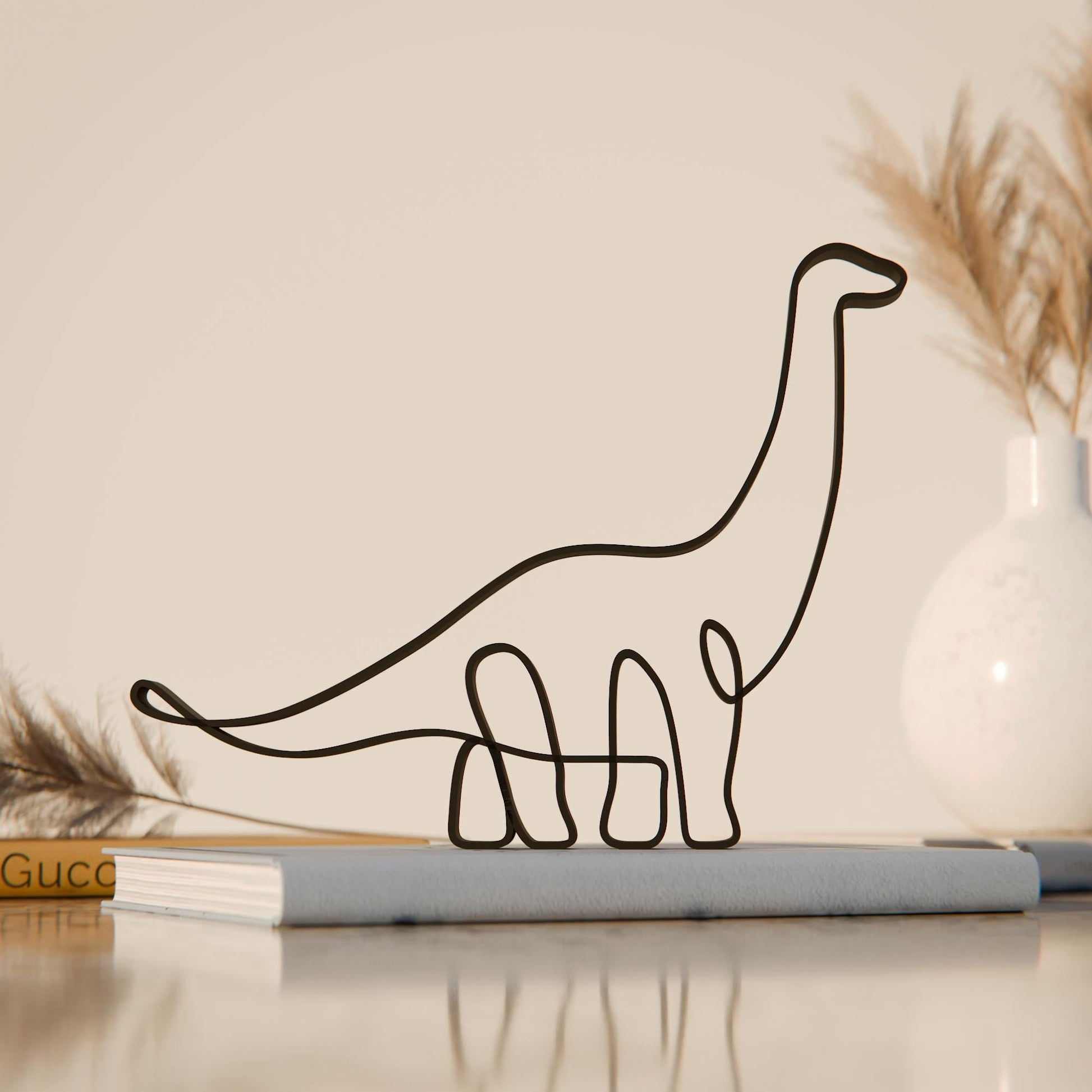 Anatolian Gift BoxDinosaur - Line Art Figure