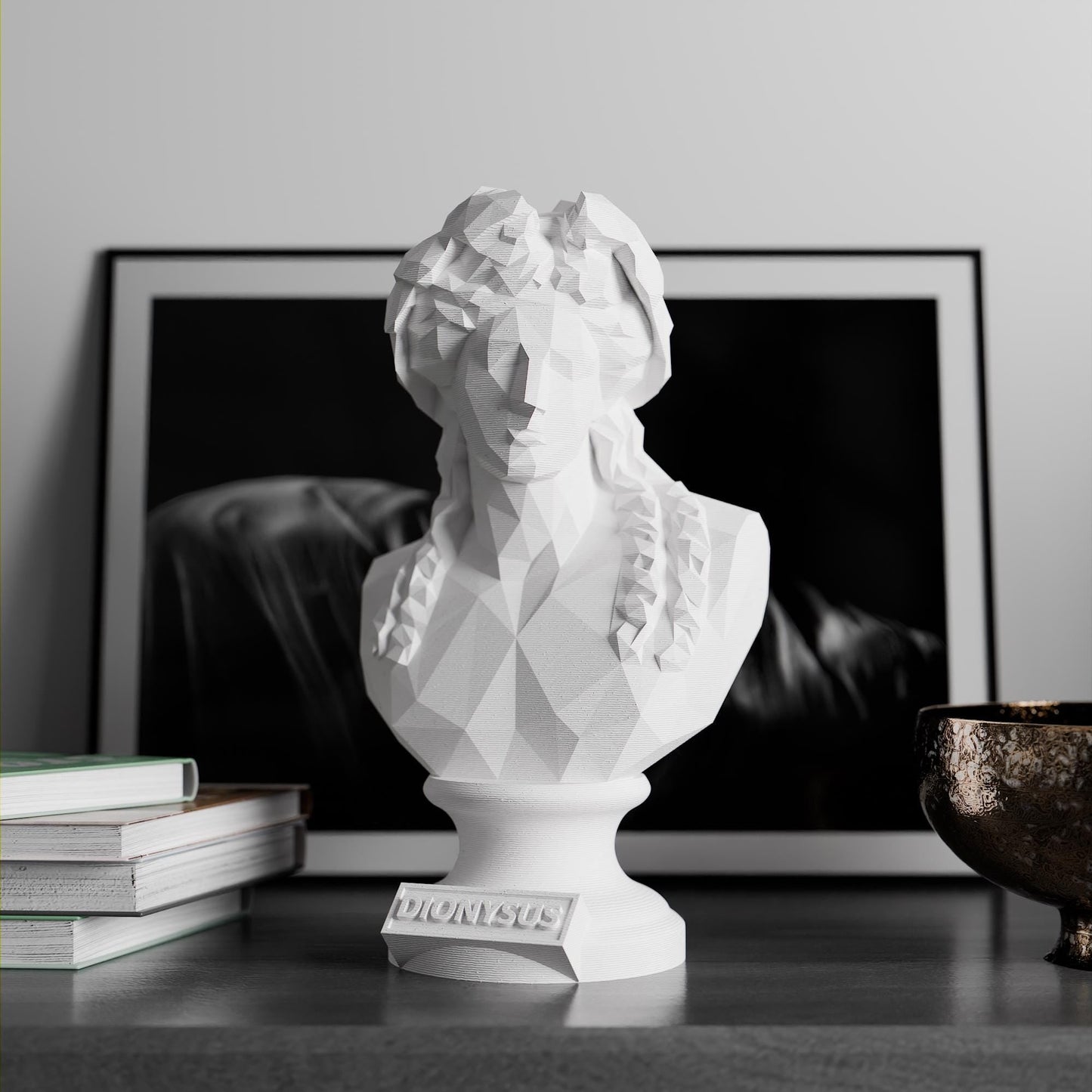 Anatolian Gift BoxDionysus - Low Poly Bust