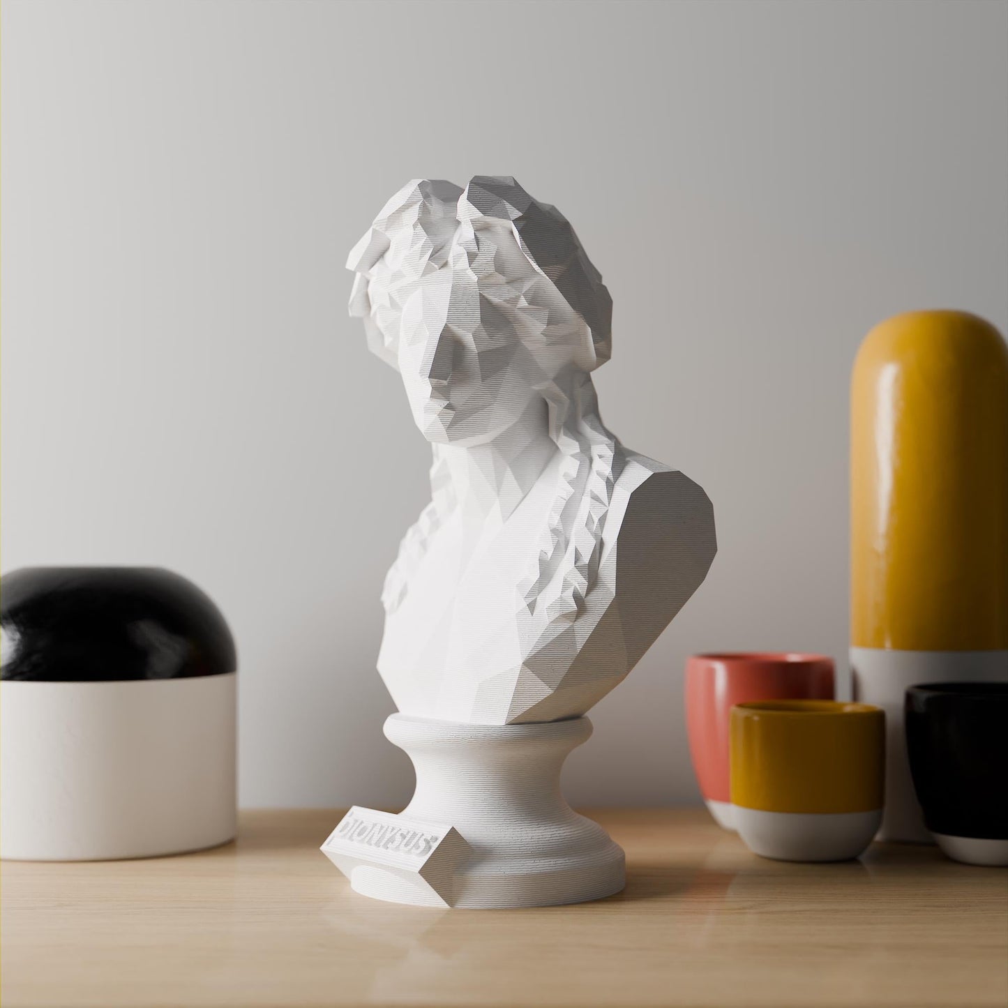 Anatolian Gift BoxDionysus - Low Poly Bust