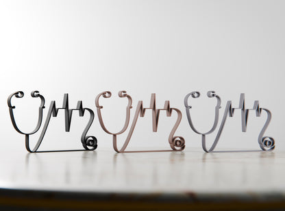 Anatolian Gift BoxDoctor with Stethoscope - Customized Line Art Figure