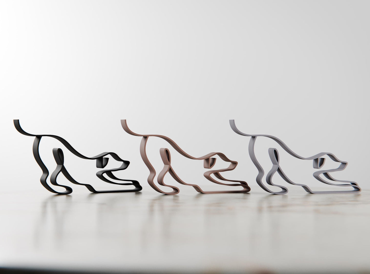 Anatolian Gift BoxDog 80 - Line Art Figure