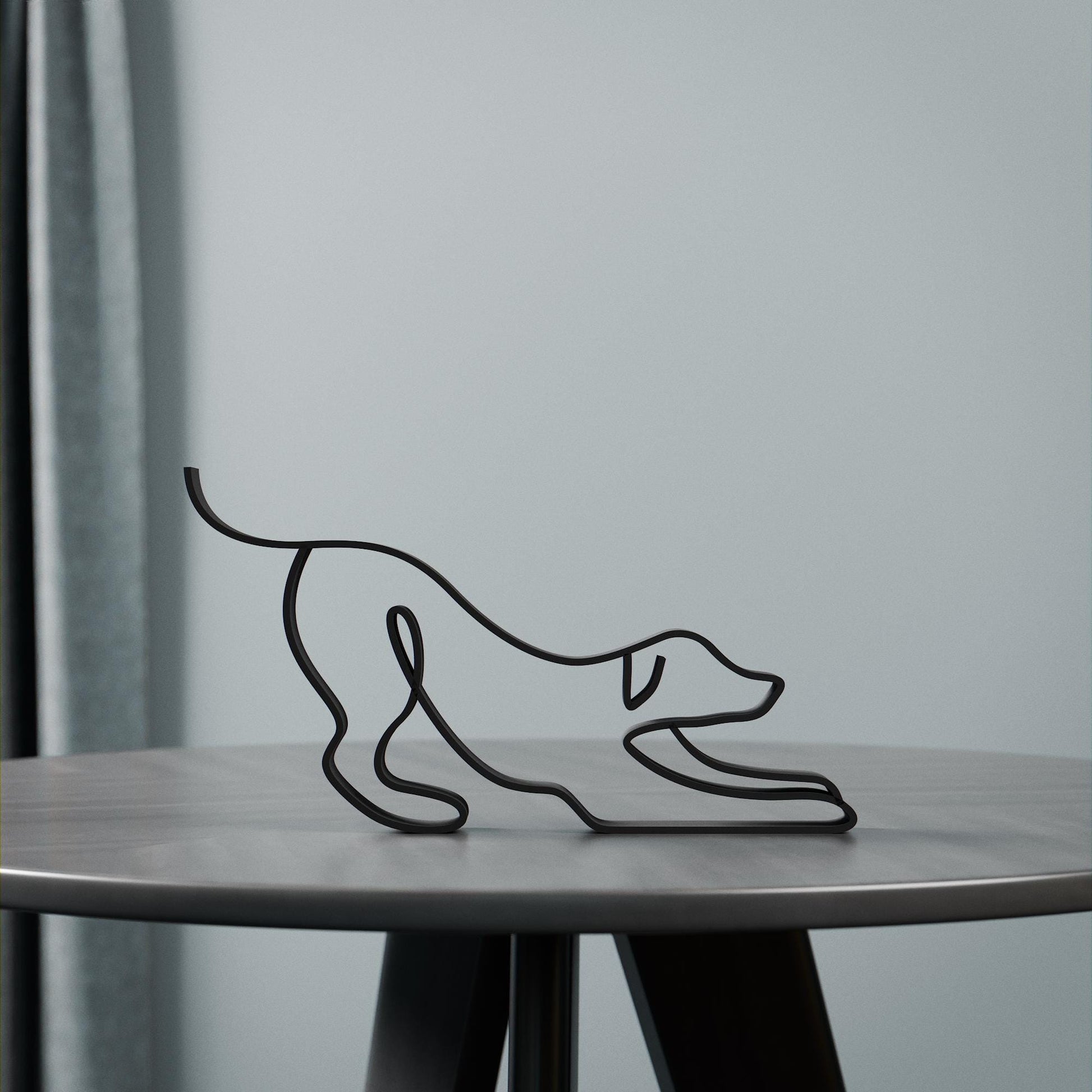 Anatolian Gift BoxDog 80 - Line Art Figure