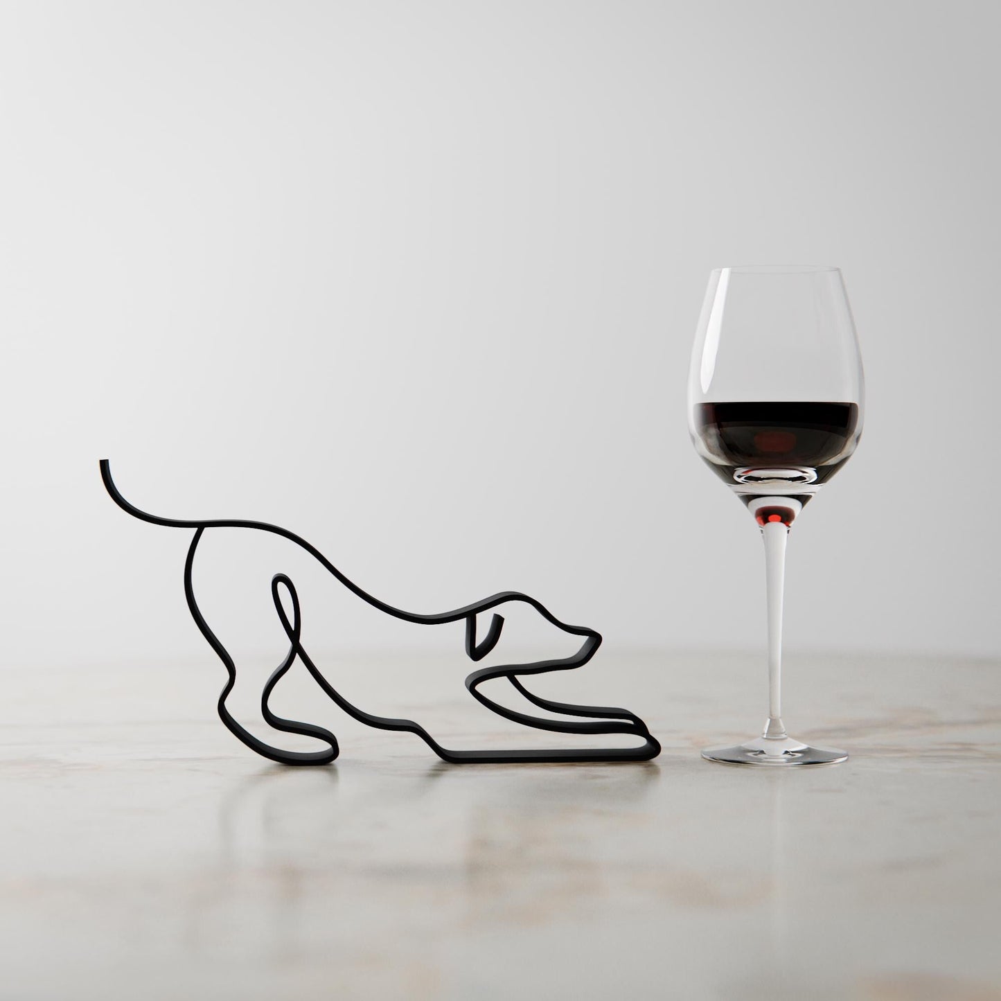 Anatolian Gift BoxDog 80 - Line Art Figure