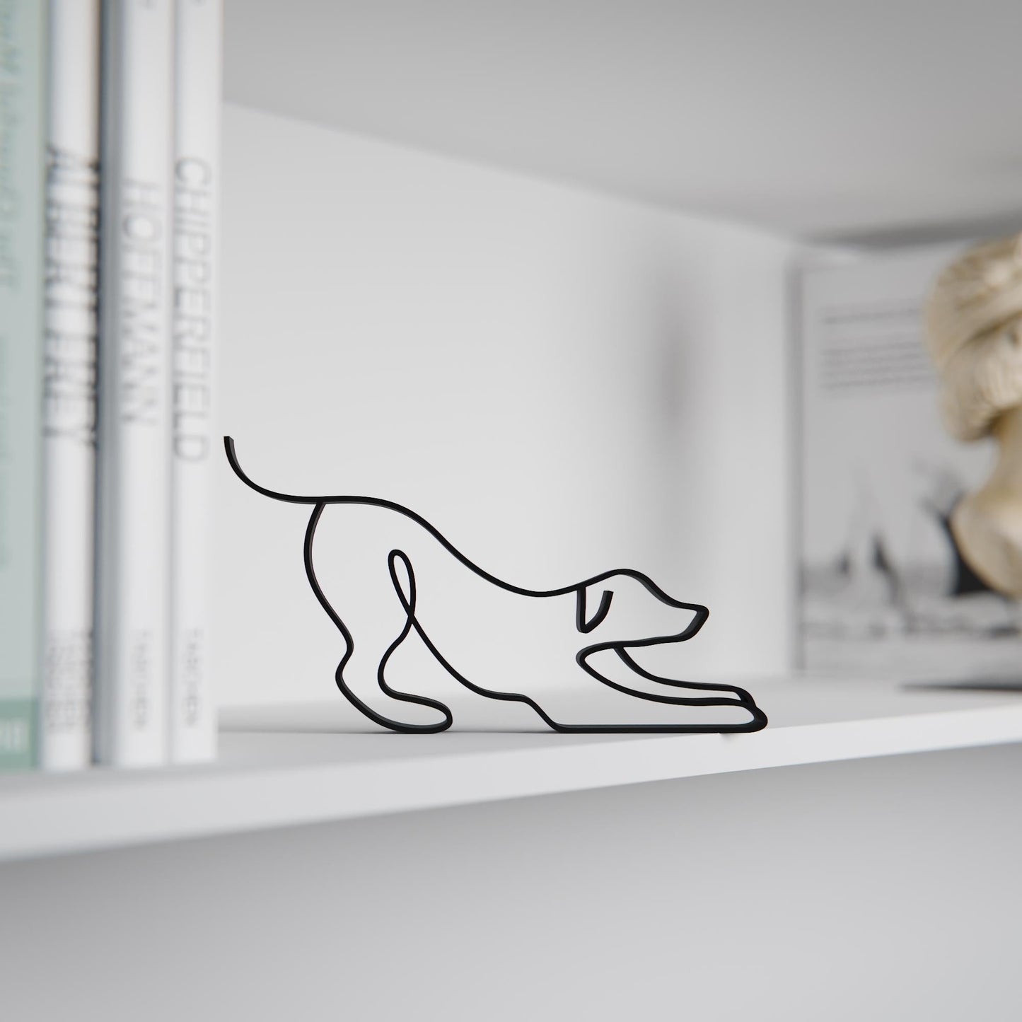 Anatolian Gift BoxDog 80 - Line Art Figure