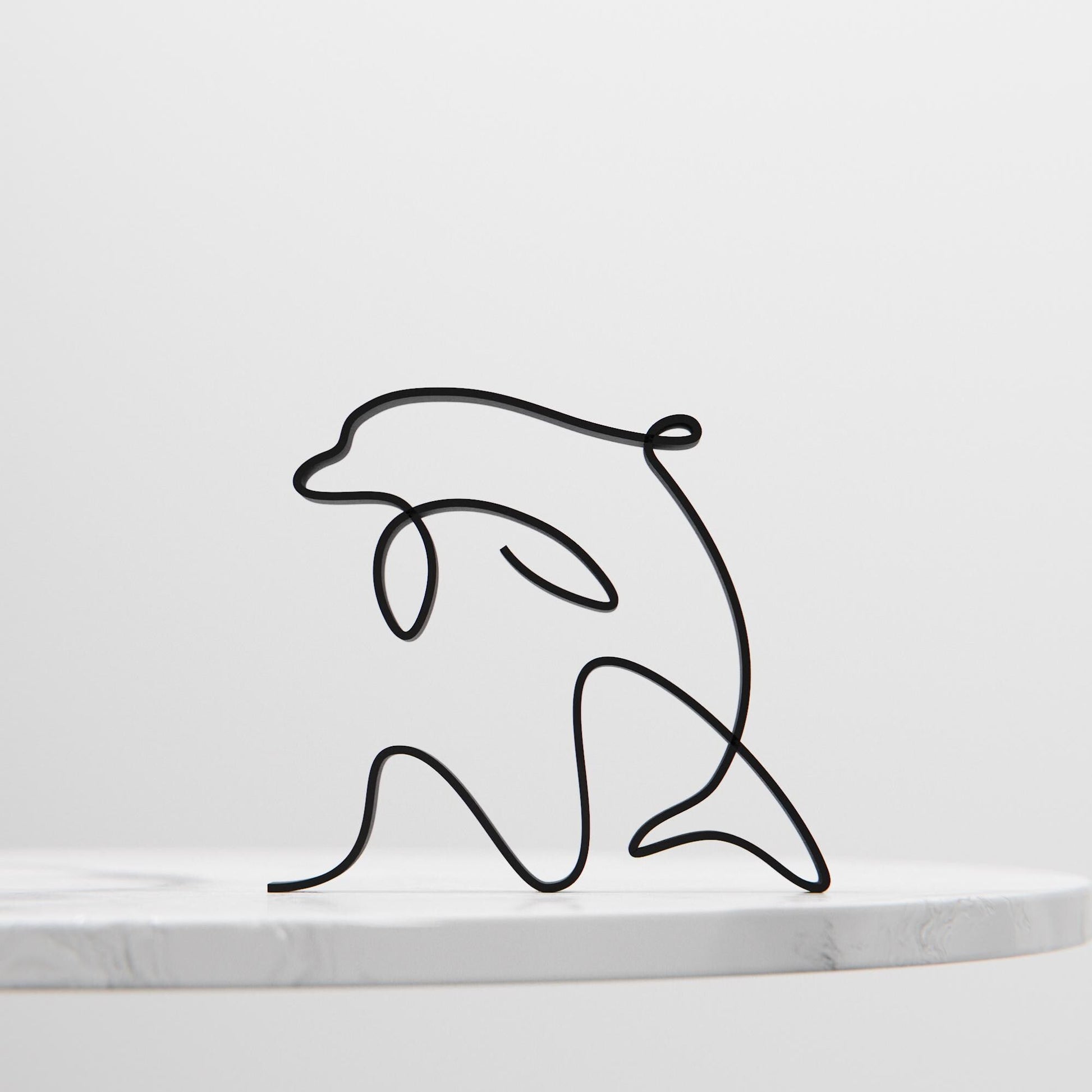 Anatolian Gift BoxDolphin - Line Art Figure