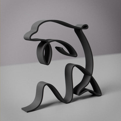 Anatolian Gift BoxDolphin - Line Art Figure