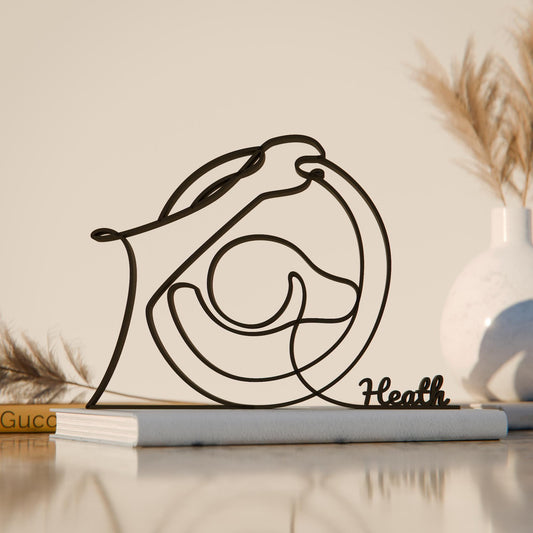 Anatolian Gift BoxDriver - Customized Line Art Figure