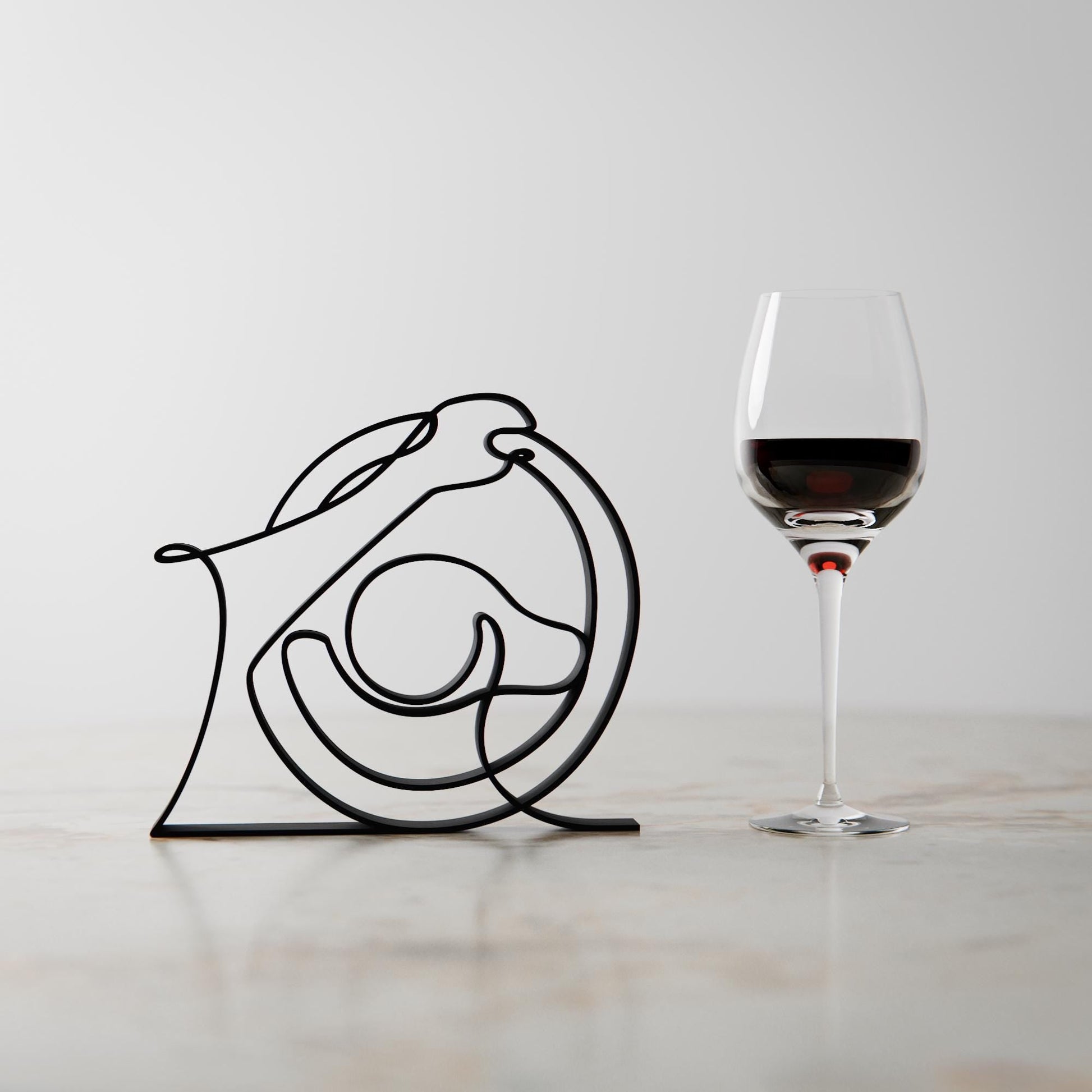 Anatolian Gift BoxDriver - Customized Line Art Figure