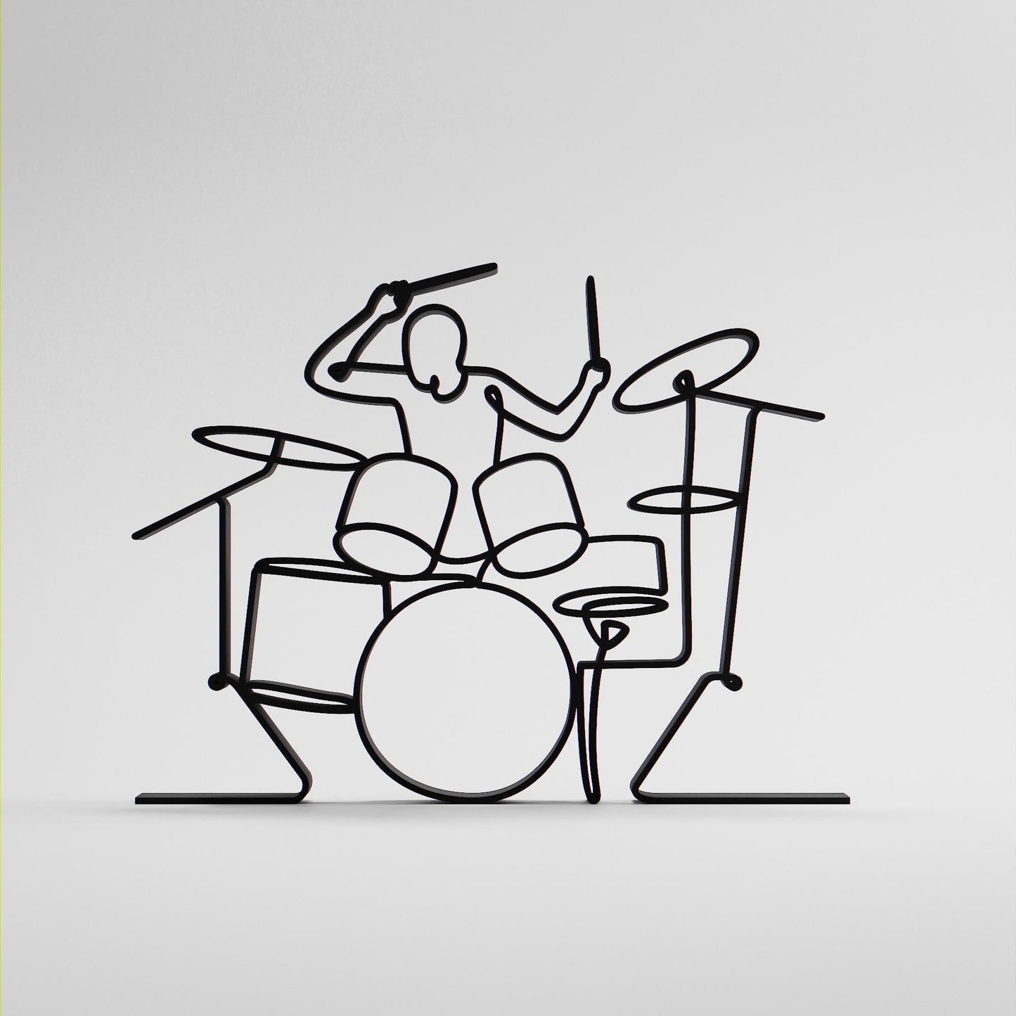 Anatolian Gift BoxDrummer - Customized Line Art Figure