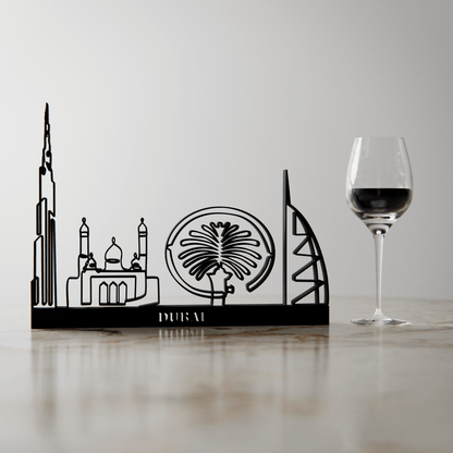 Anatolian Gift BoxDubai Cityscape - Line Art Figure