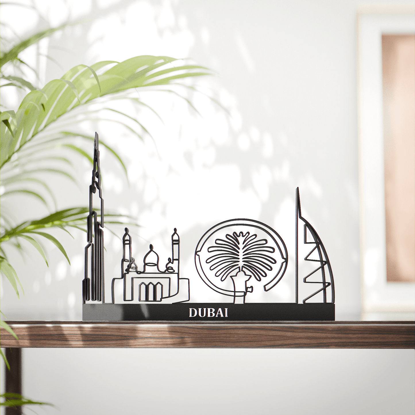 Anatolian Gift BoxDubai Cityscape - Line Art Figure