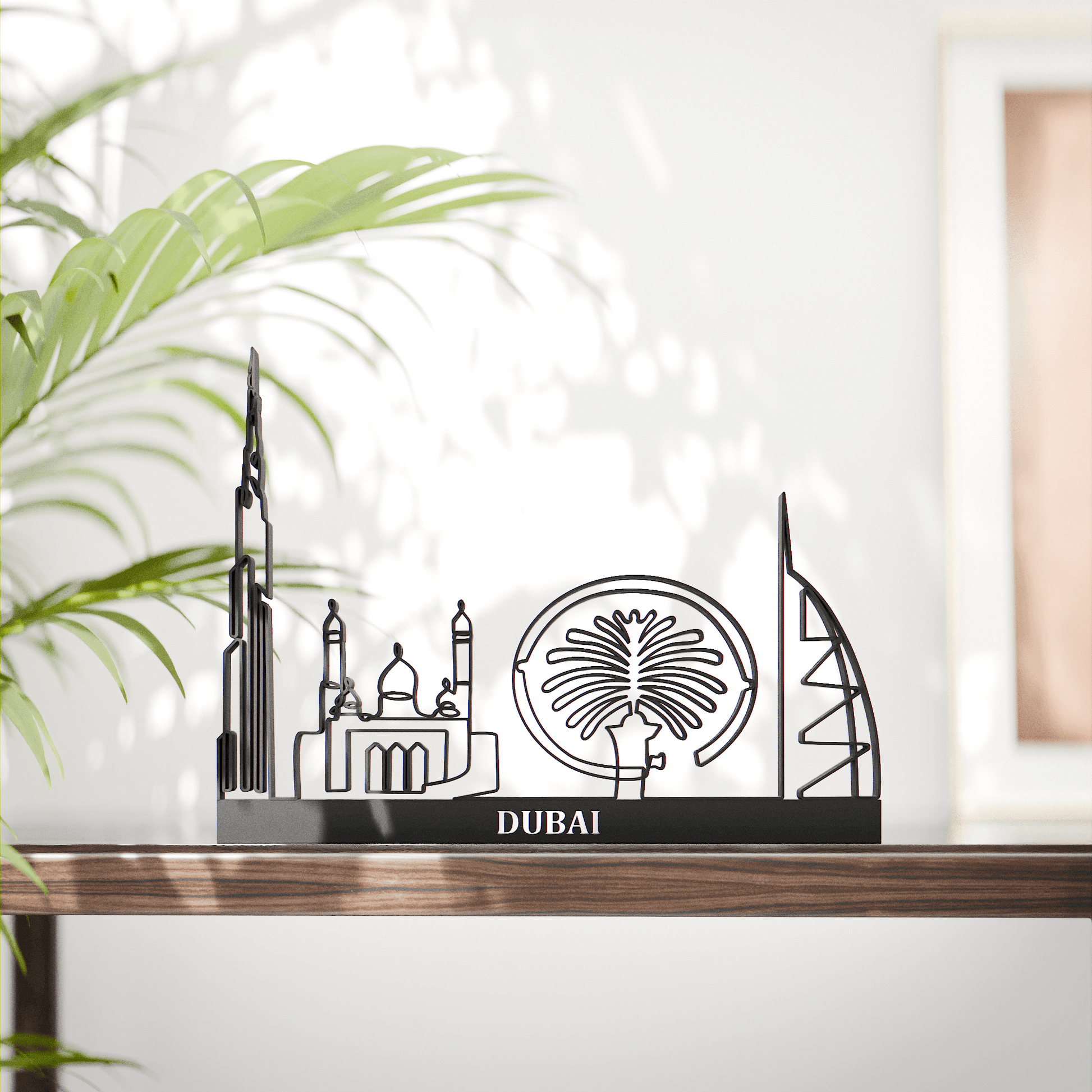 Anatolian Gift BoxDubai Cityscape - Line Art Figure