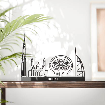 Anatolian Gift BoxDubai Cityscape - Line Art Figure