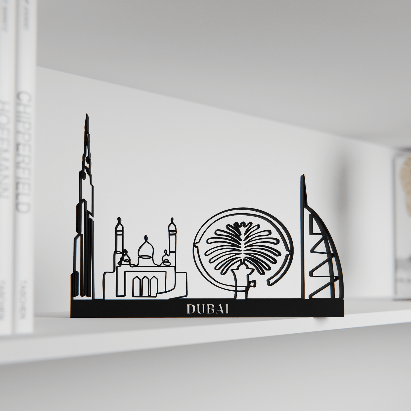 Anatolian Gift BoxDubai Cityscape - Line Art Figure