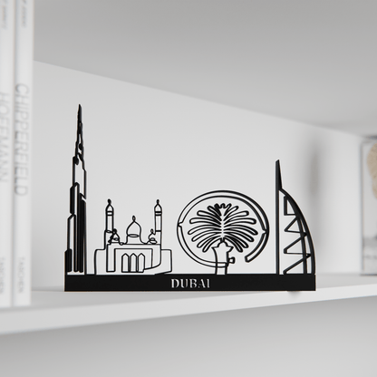 Anatolian Gift BoxDubai Cityscape - Line Art Figure