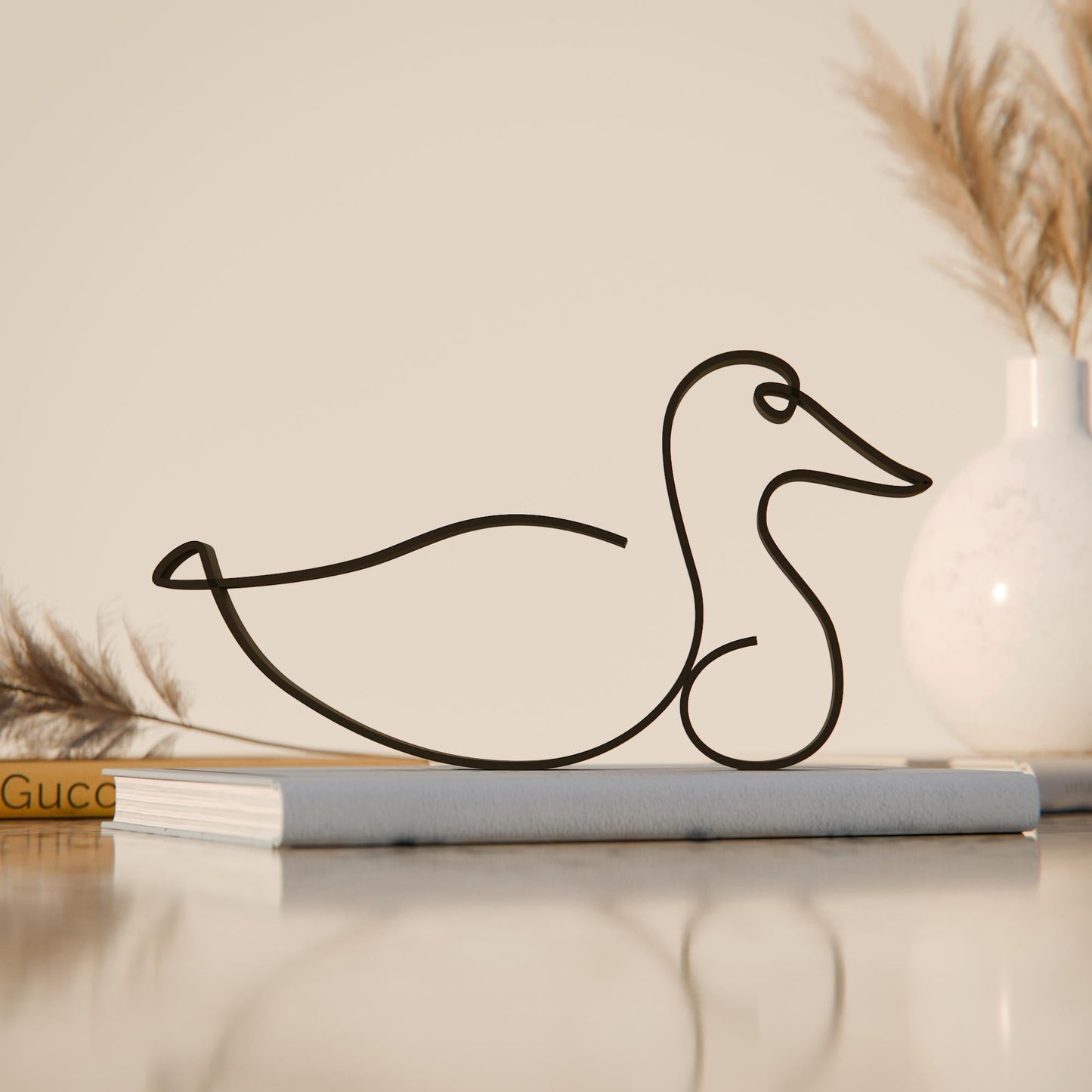 Anatolian Gift BoxDuck - Line Art Figure