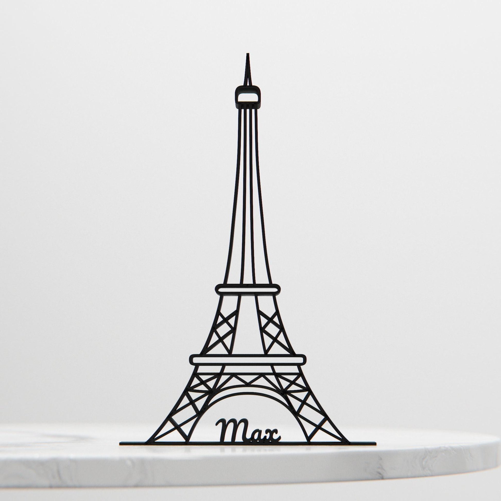 Anatolian Gift BoxEiffel Tower - Customized Line Art Figure
