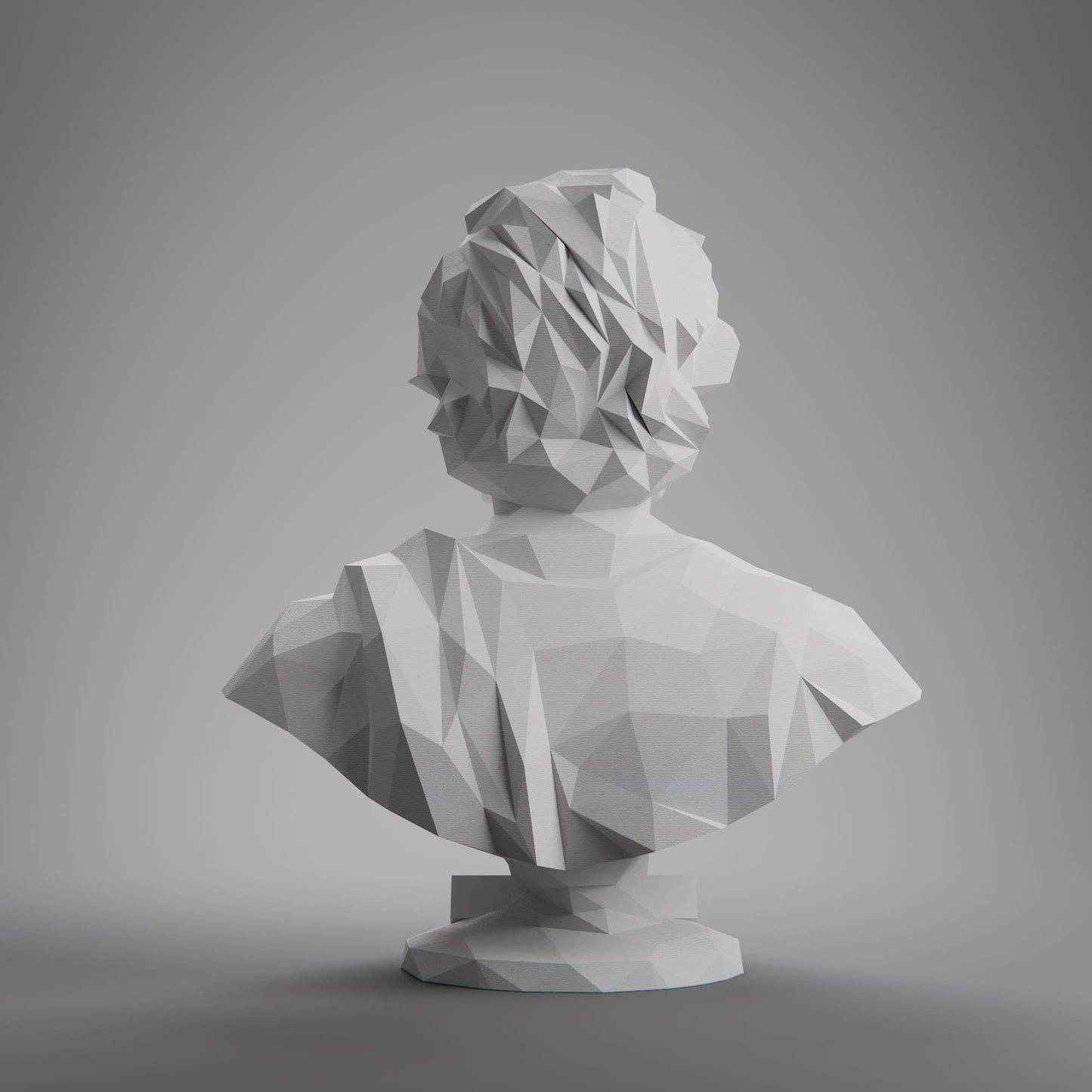 Anatolian Gift BoxEpictetus, Low Poly Bust, Greek Stoic Philosopher Sculpture, Stoic Sculpture, 3D Printed Gift, Home Decor, Office Decor