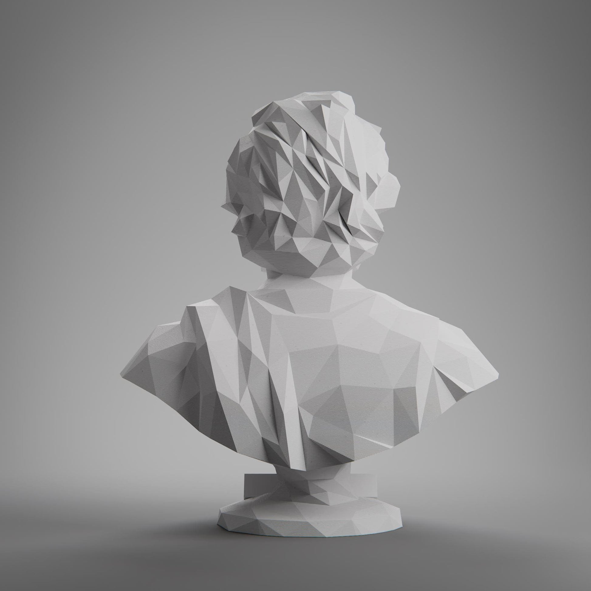 Anatolian Gift BoxEpictetus, Low Poly Bust, Greek Stoic Philosopher Sculpture, Stoic Sculpture, 3D Printed Gift, Home Decor, Office Decor