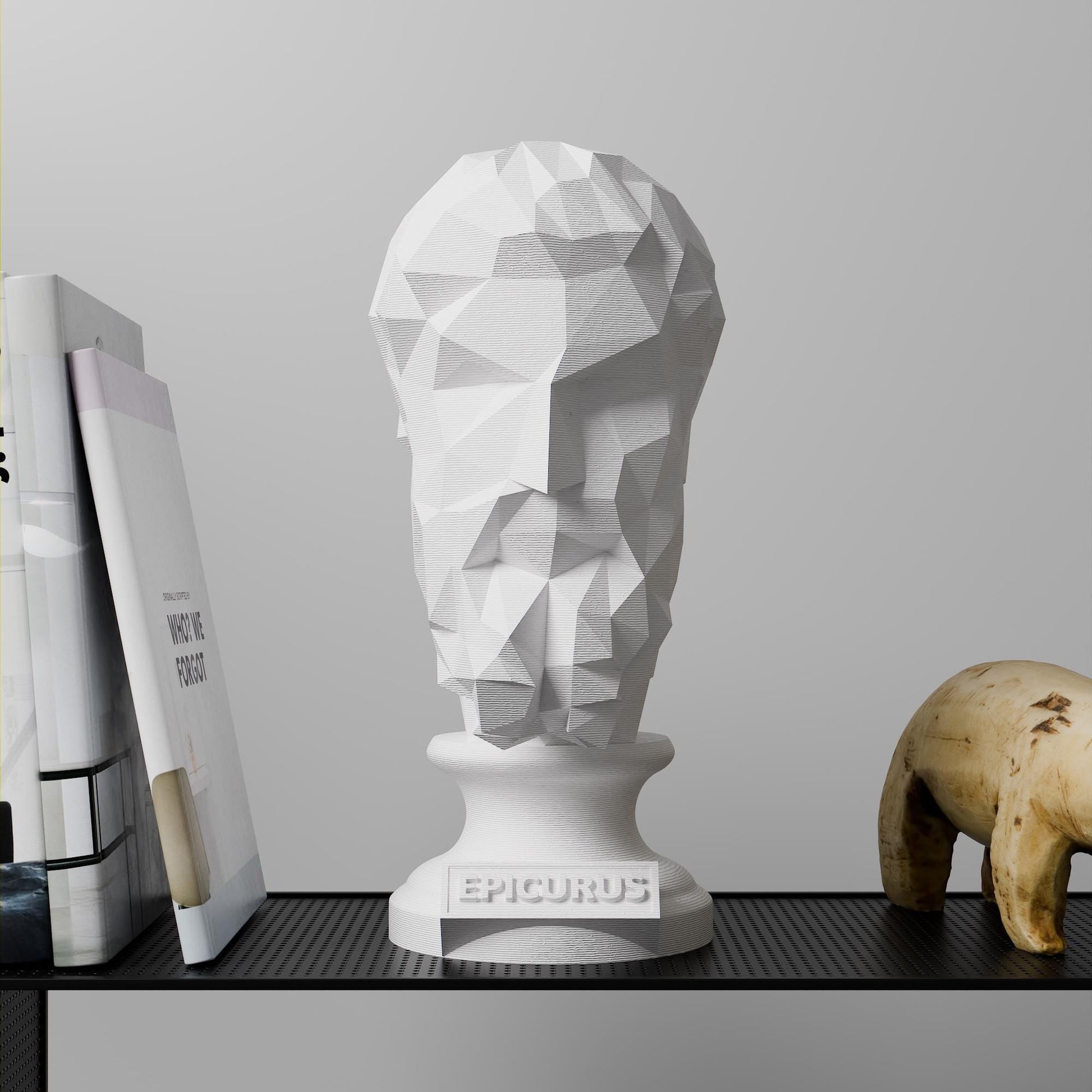 Anatolian Gift BoxEpicurus - Low Poly Bust