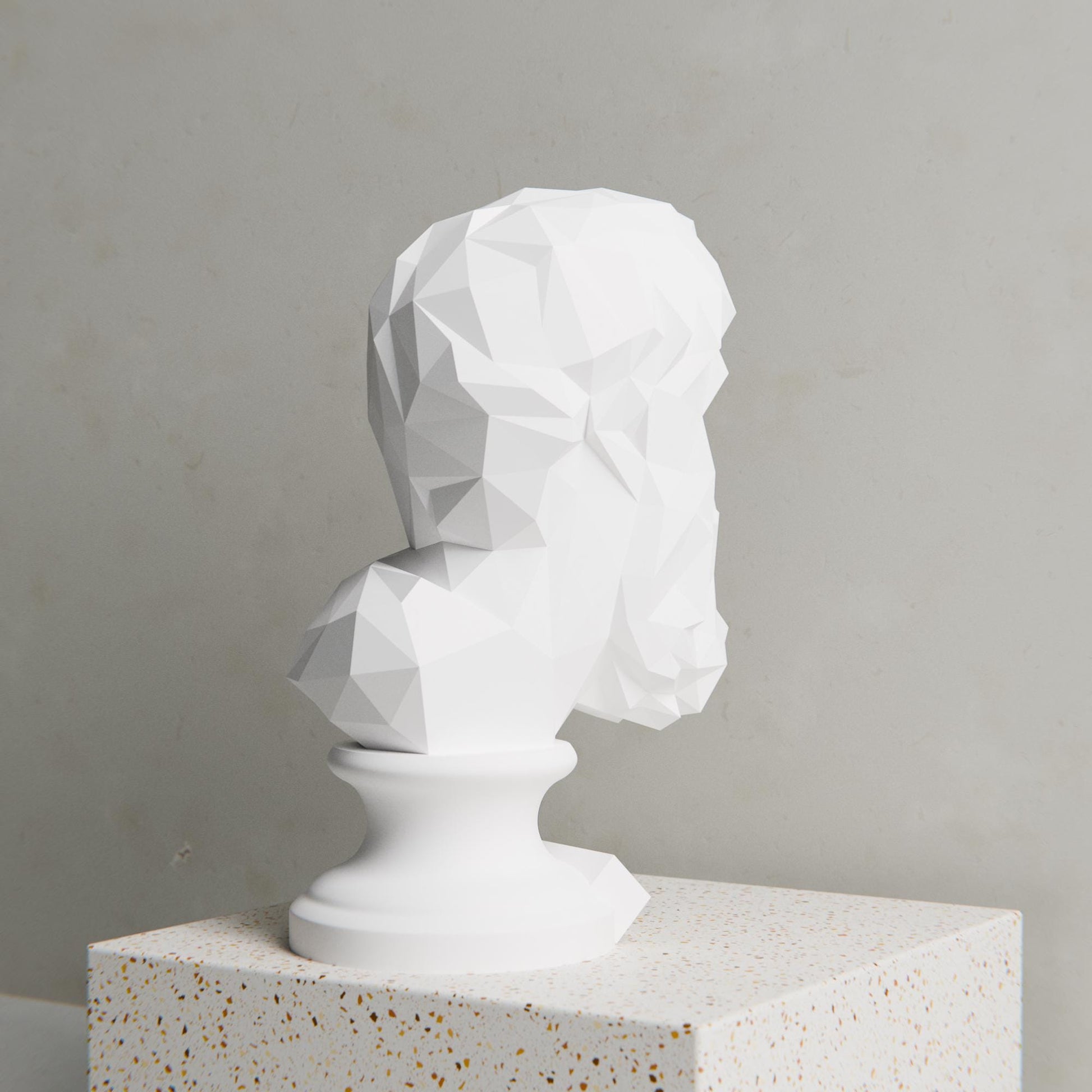 Anatolian Gift BoxEpicurus - Low Poly Bust