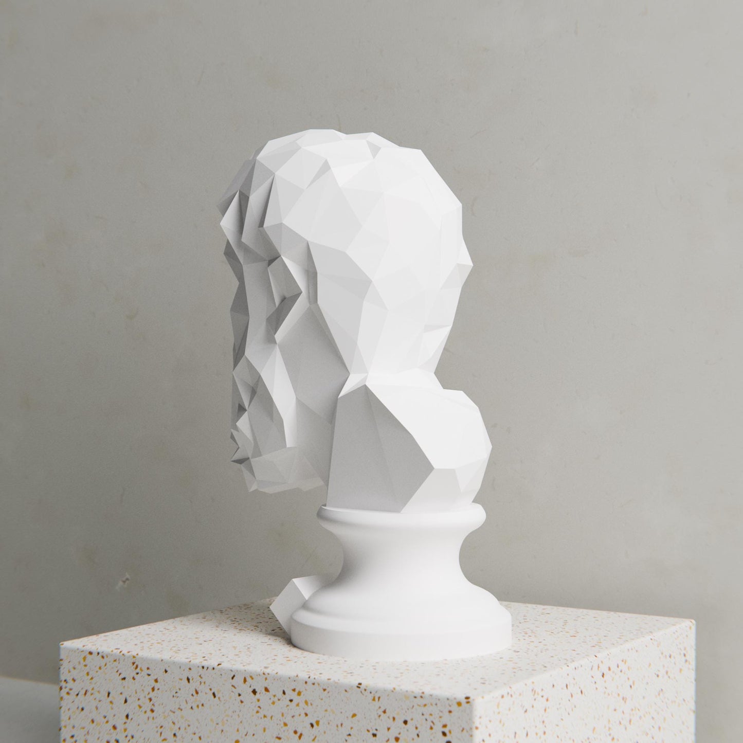 Anatolian Gift BoxEpicurus - Low Poly Bust