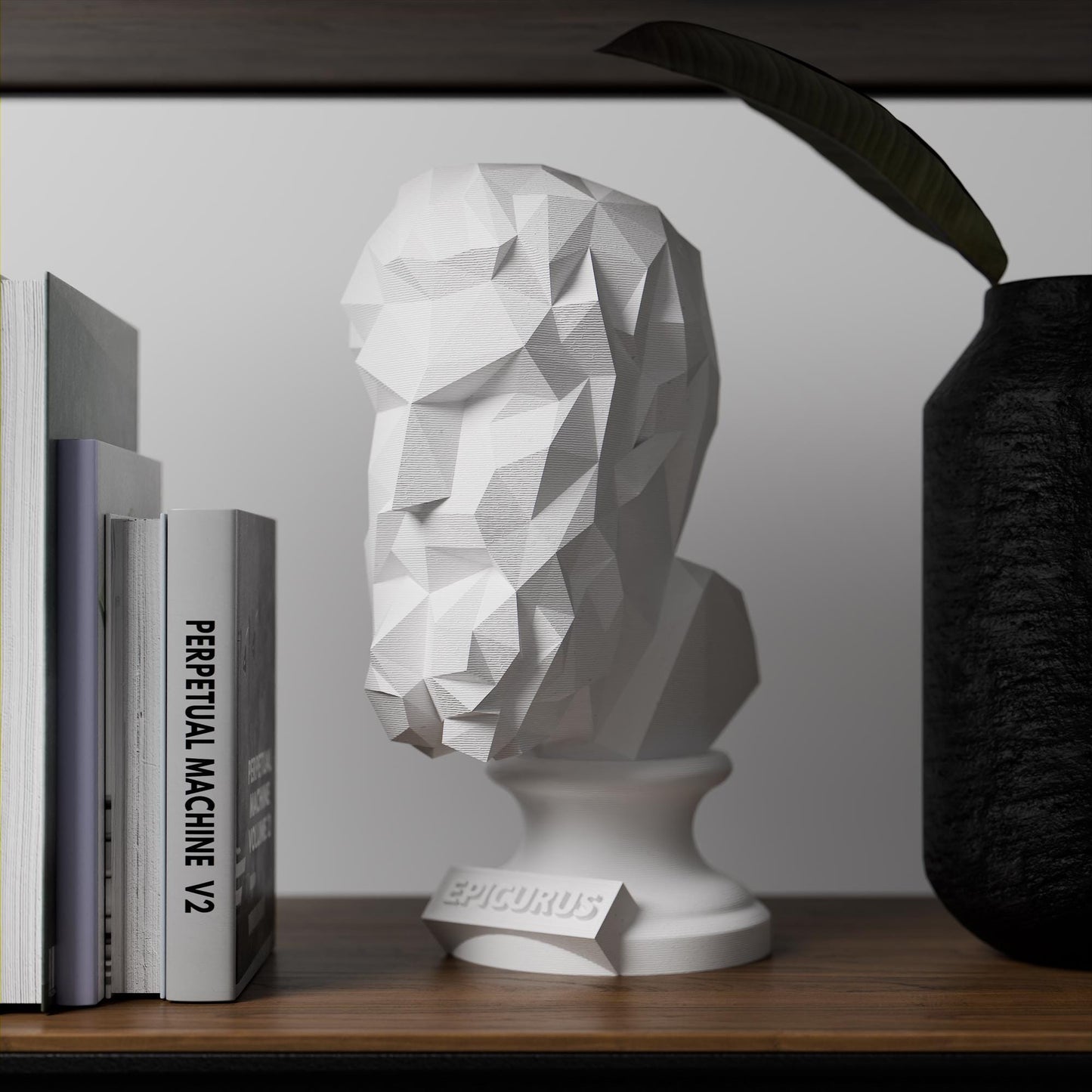Anatolian Gift BoxEpicurus - Low Poly Bust