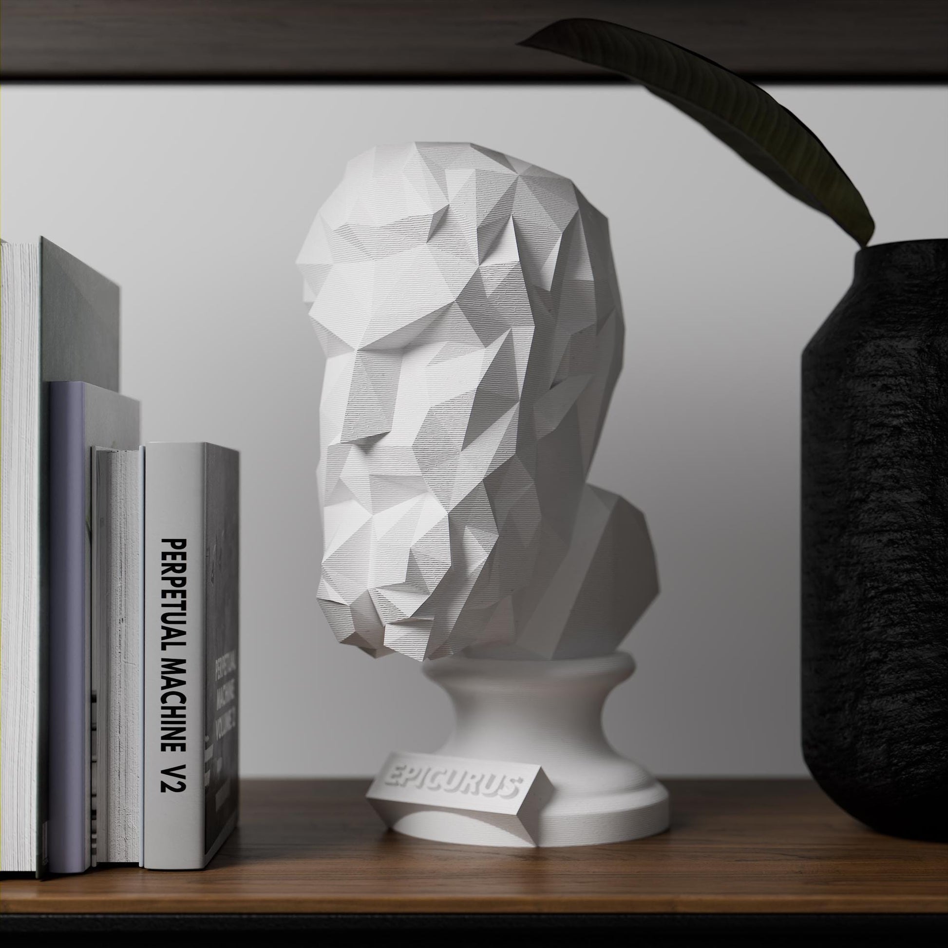 Anatolian Gift BoxEpicurus - Low Poly Bust