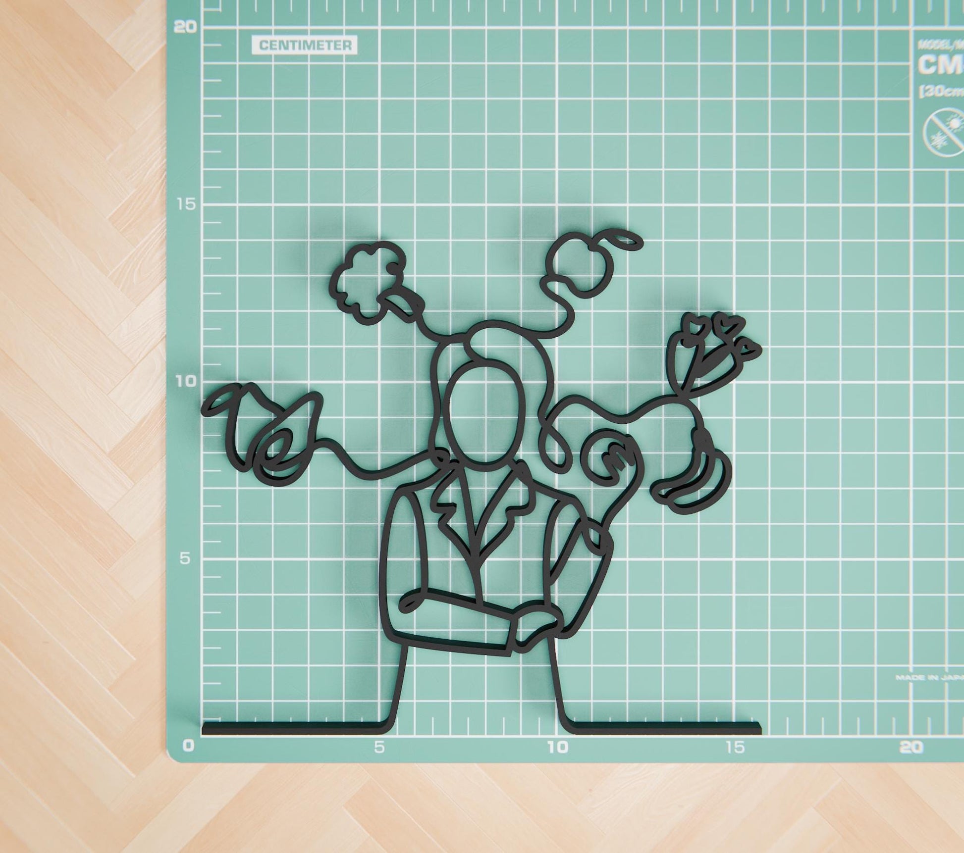 Anatolian Gift BoxFemale Dietitian - Customized Line Art Figure