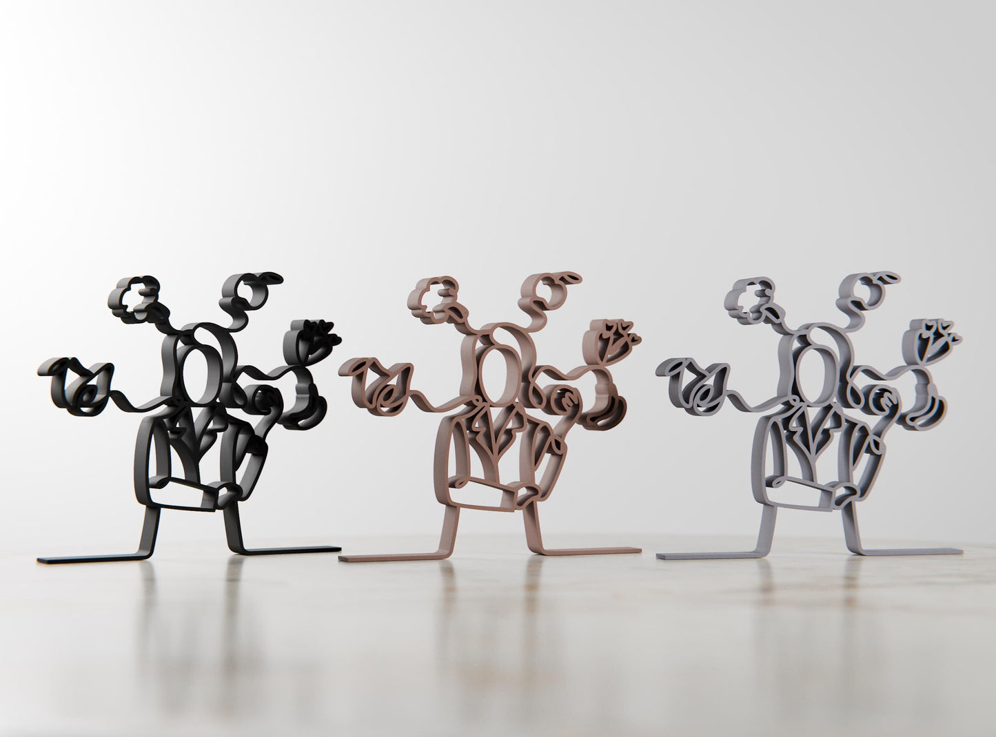 Anatolian Gift BoxFemale Dietitian - Customized Line Art Figure