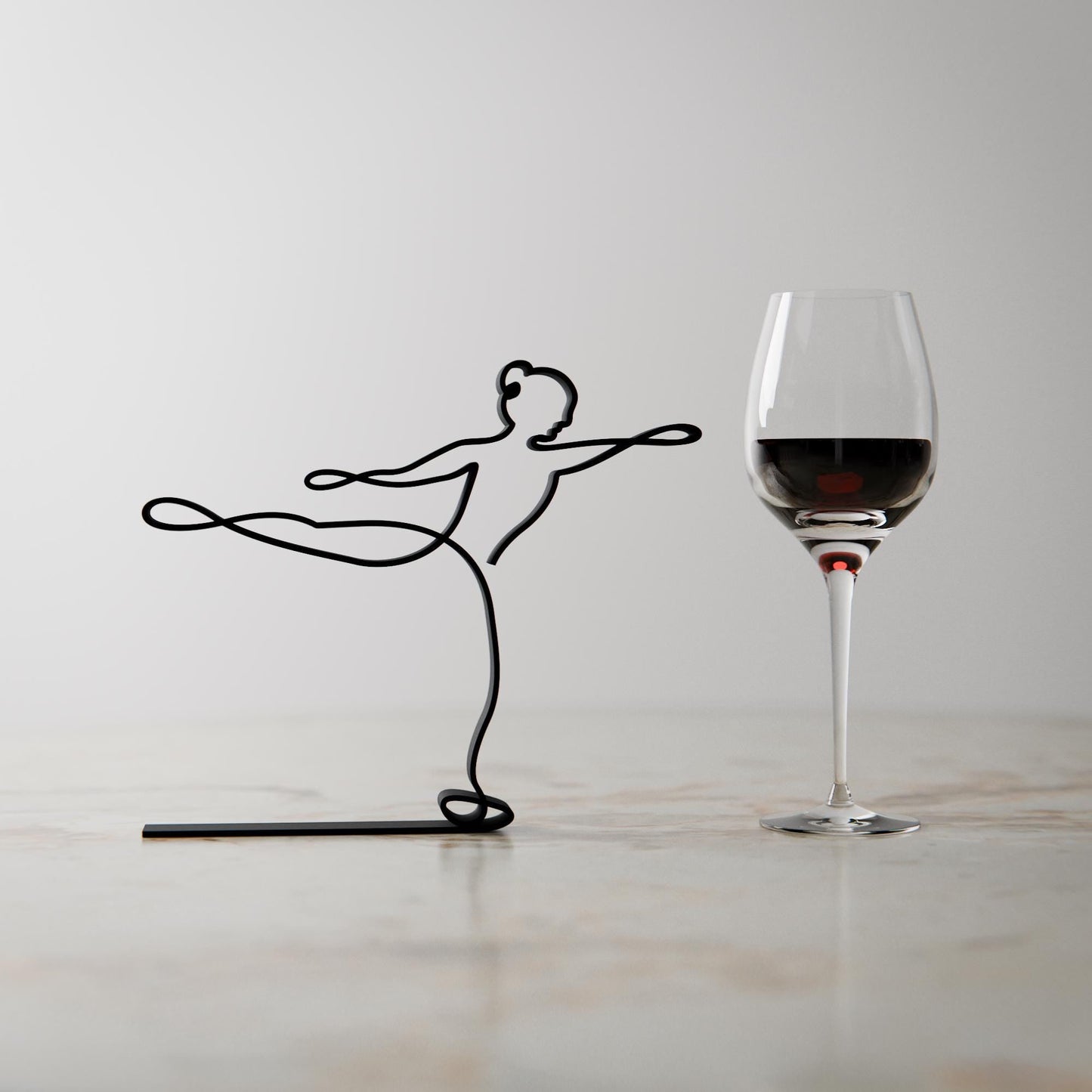 Anatolian Gift BoxFemale Figure Skater - Customized Line Art Figure