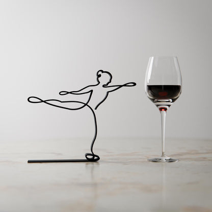 Anatolian Gift BoxFemale Figure Skater - Customized Line Art Figure