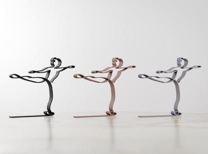 Anatolian Gift BoxFemale Figure Skater - Customized Line Art Figure