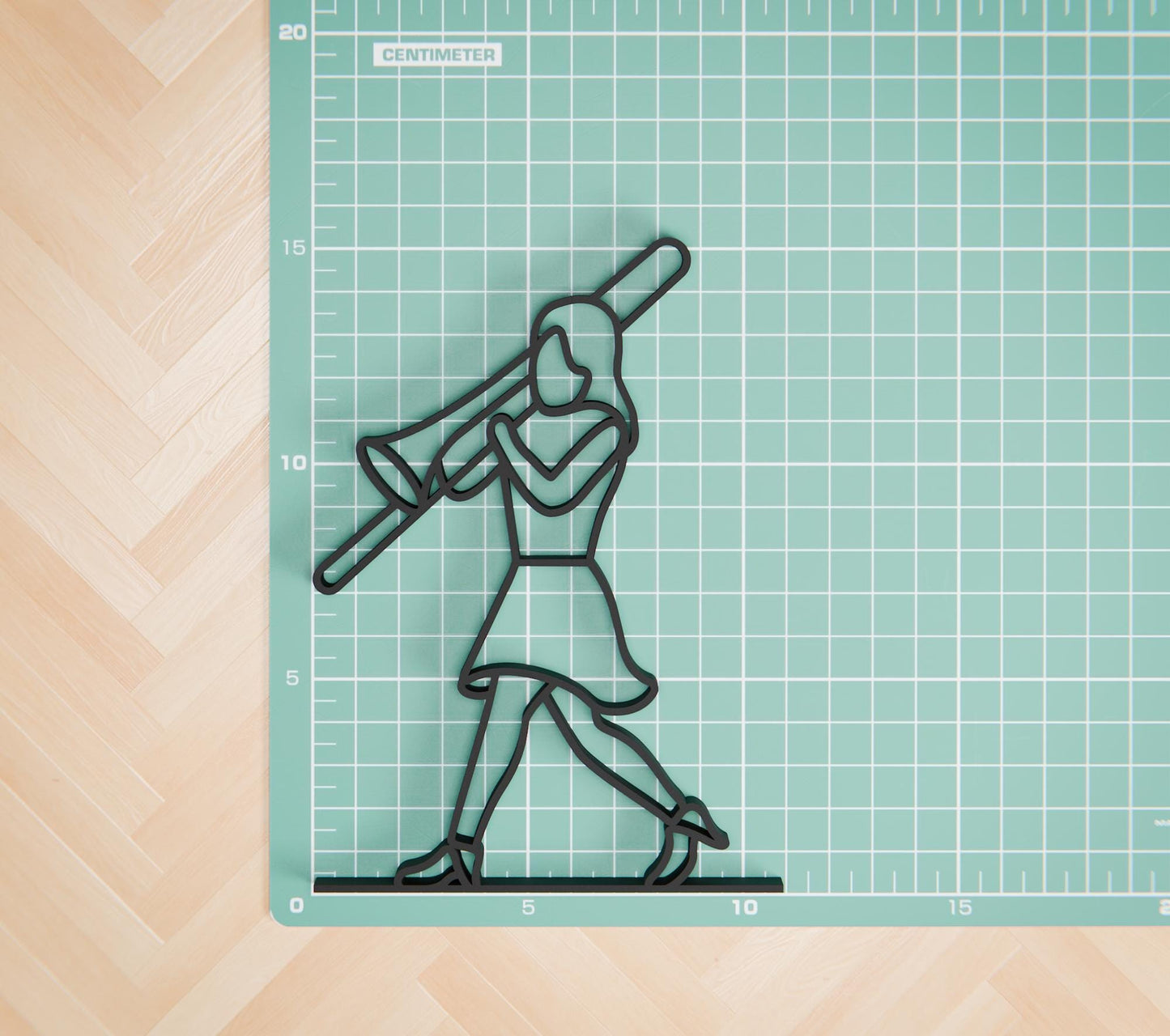 Anatolian Gift BoxFemale Trombone Player - Customized Line Art Figure