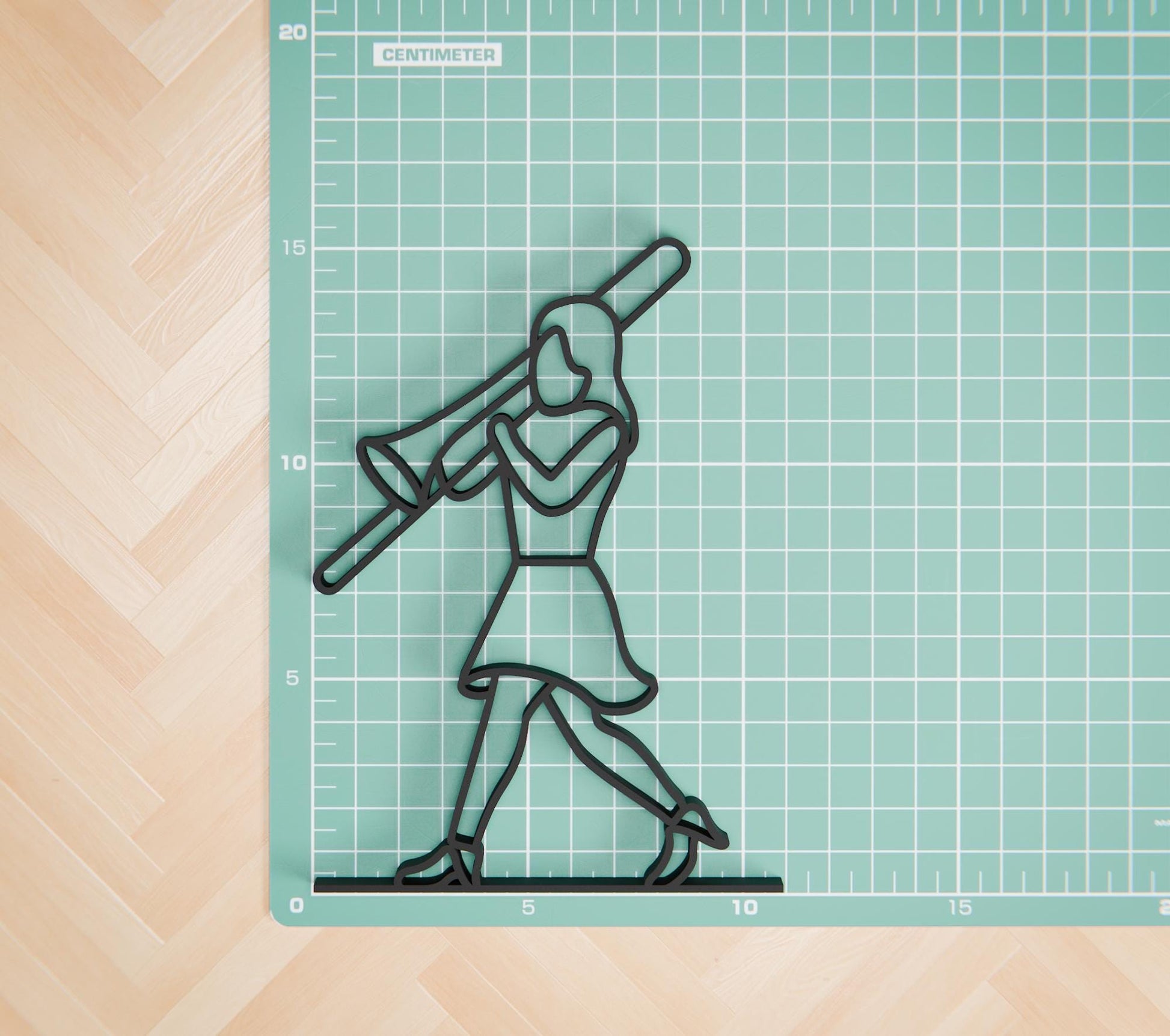 Anatolian Gift BoxFemale Trombone Player - Customized Line Art Figure