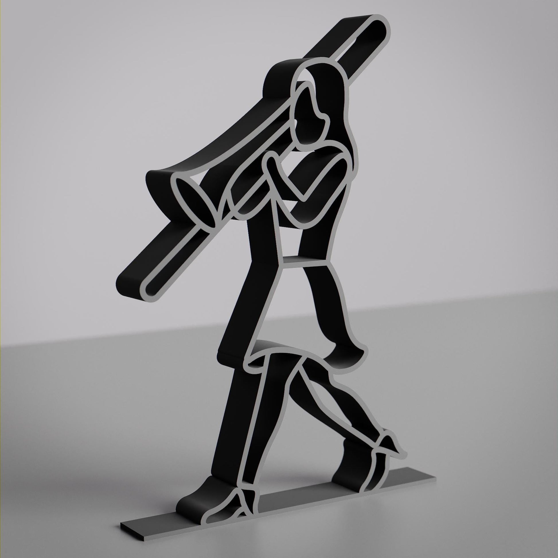 Anatolian Gift BoxFemale Trombone Player - Customized Line Art Figure