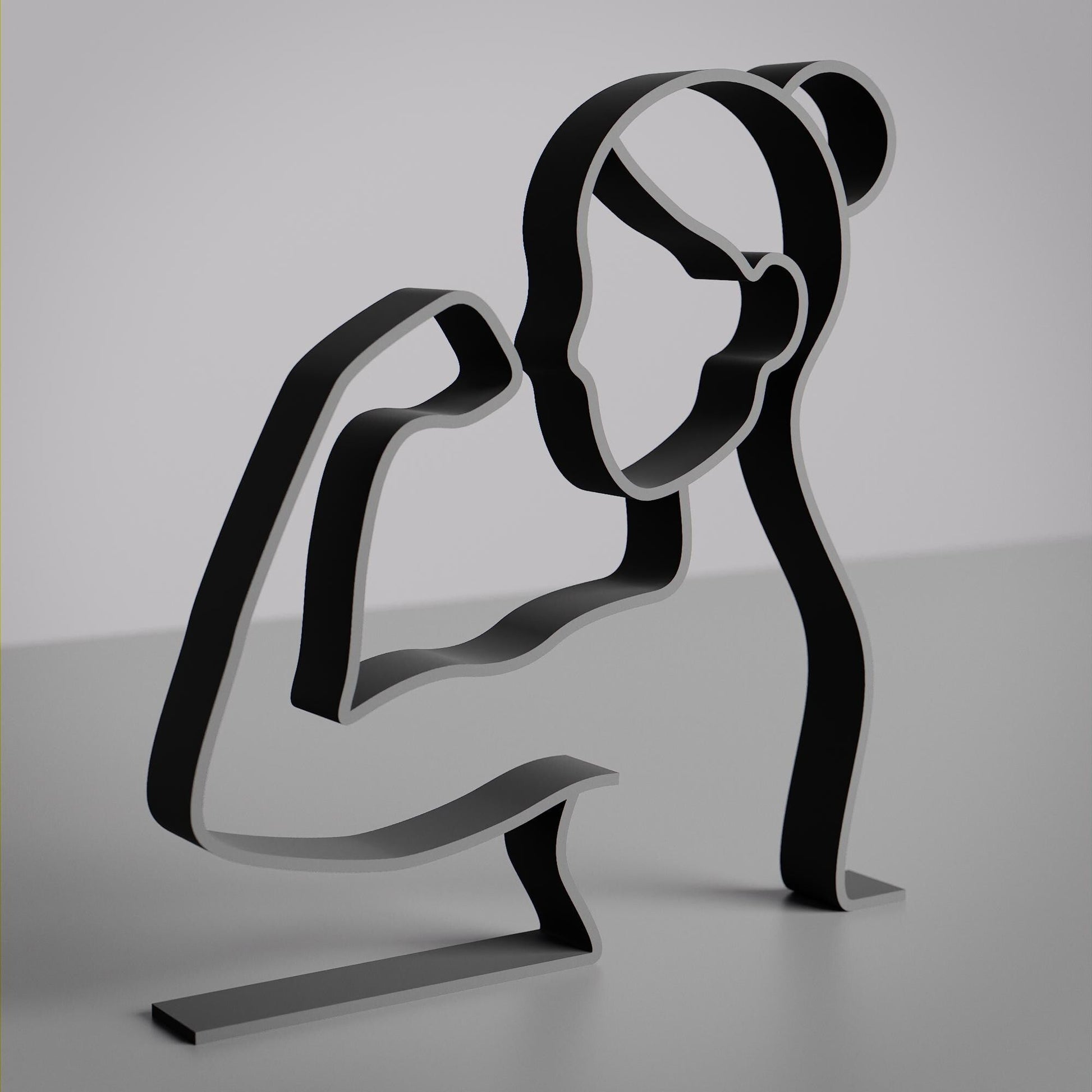 Anatolian Gift BoxFeminist/We Can Do It - Customized Line Art Figure