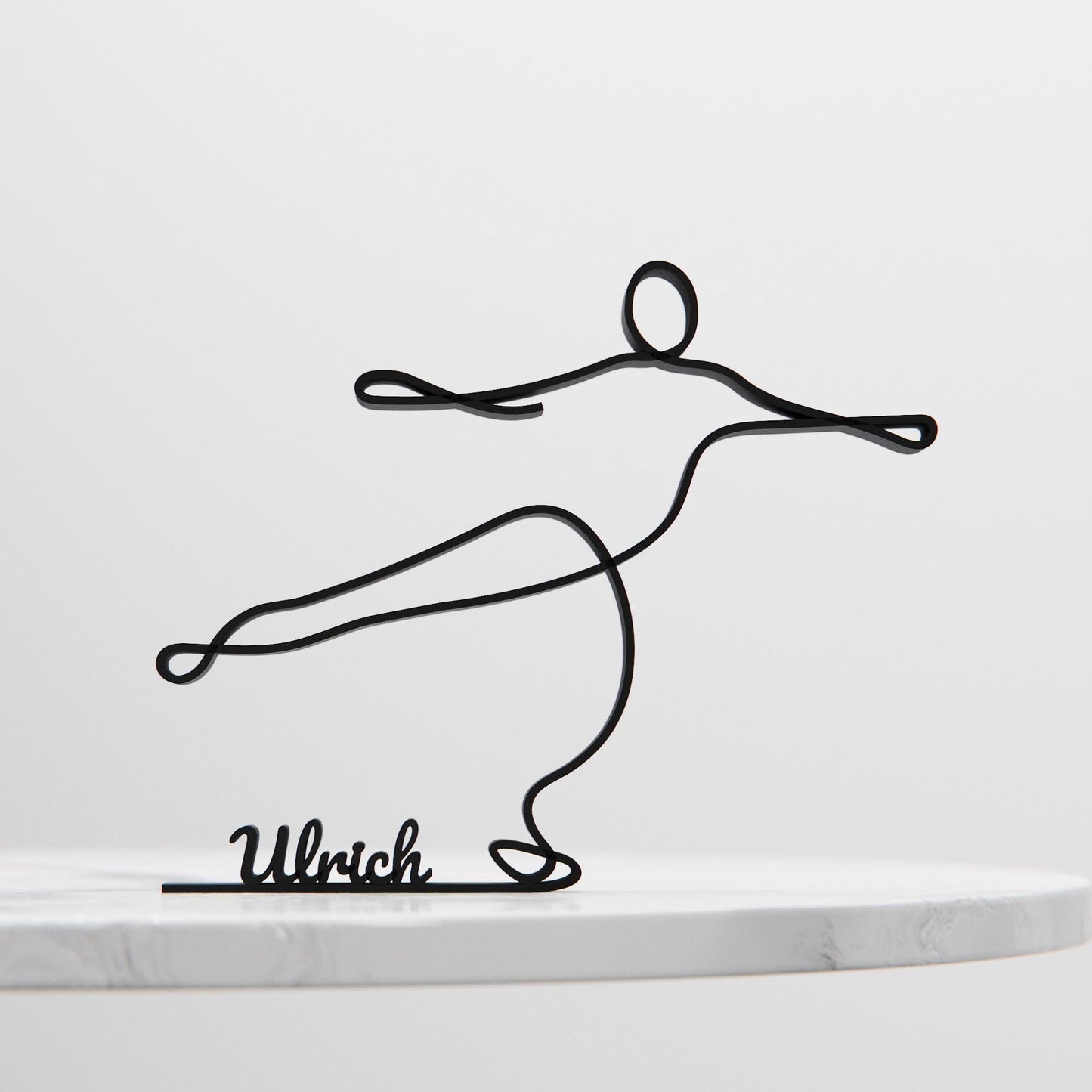 Anatolian Gift BoxFigure Skater - Customized Line Art Figure