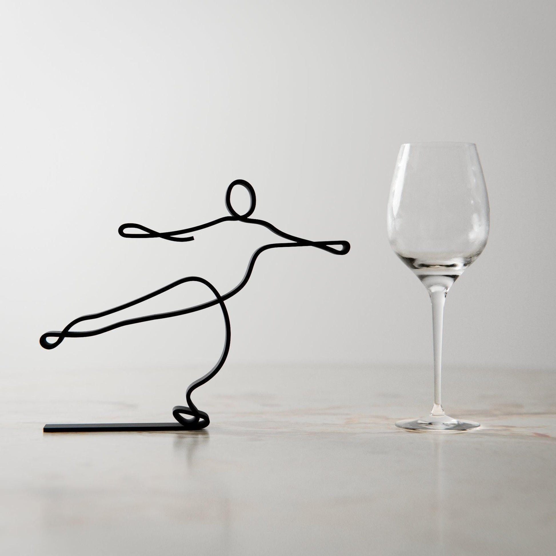 Anatolian Gift BoxFigure Skater - Customized Line Art Figure