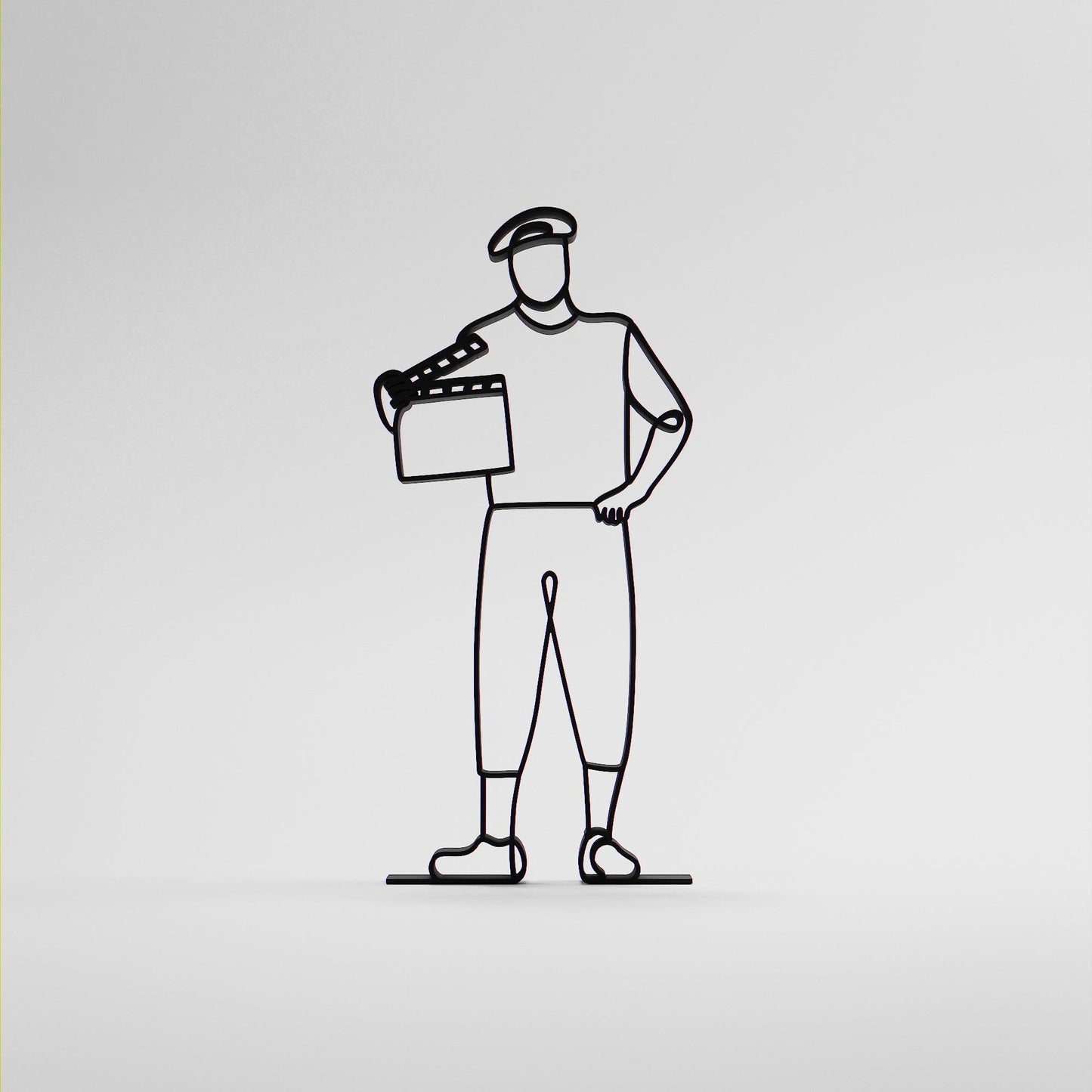 Anatolian Gift BoxFilm Director - Customized Line Art Figure