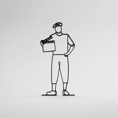 Anatolian Gift BoxFilm Director - Customized Line Art Figure