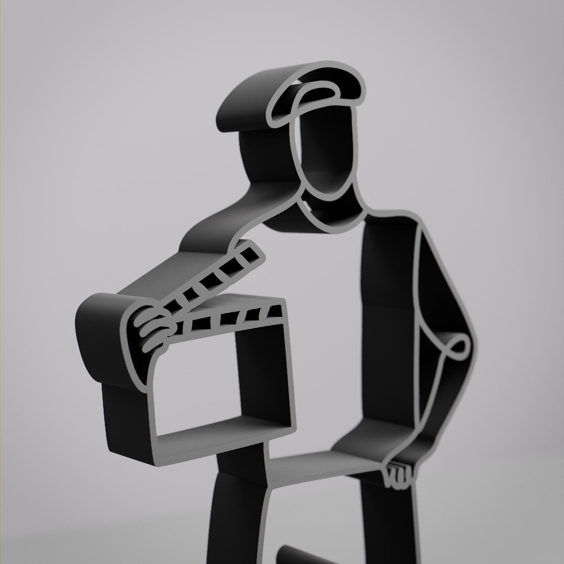 Anatolian Gift BoxFilm Director - Customized Line Art Figure