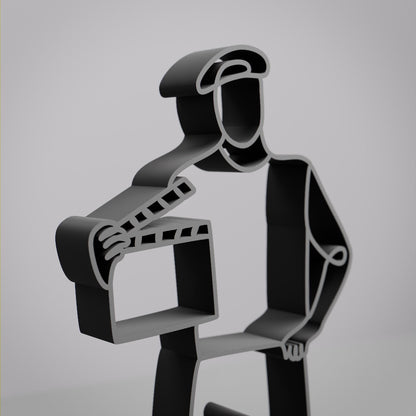 Anatolian Gift BoxFilm Director - Customized Line Art Figure