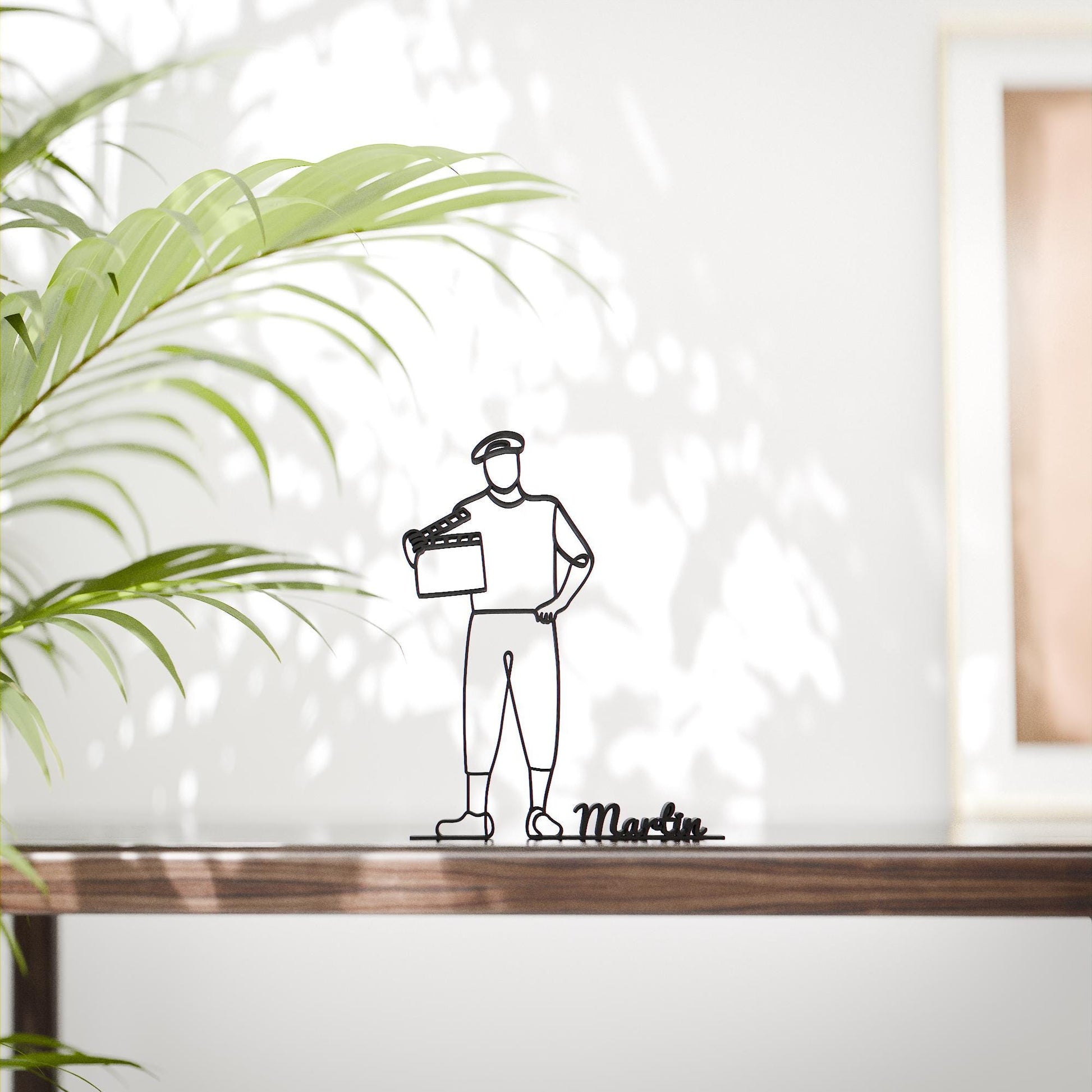 Anatolian Gift BoxFilm Director - Customized Line Art Figure