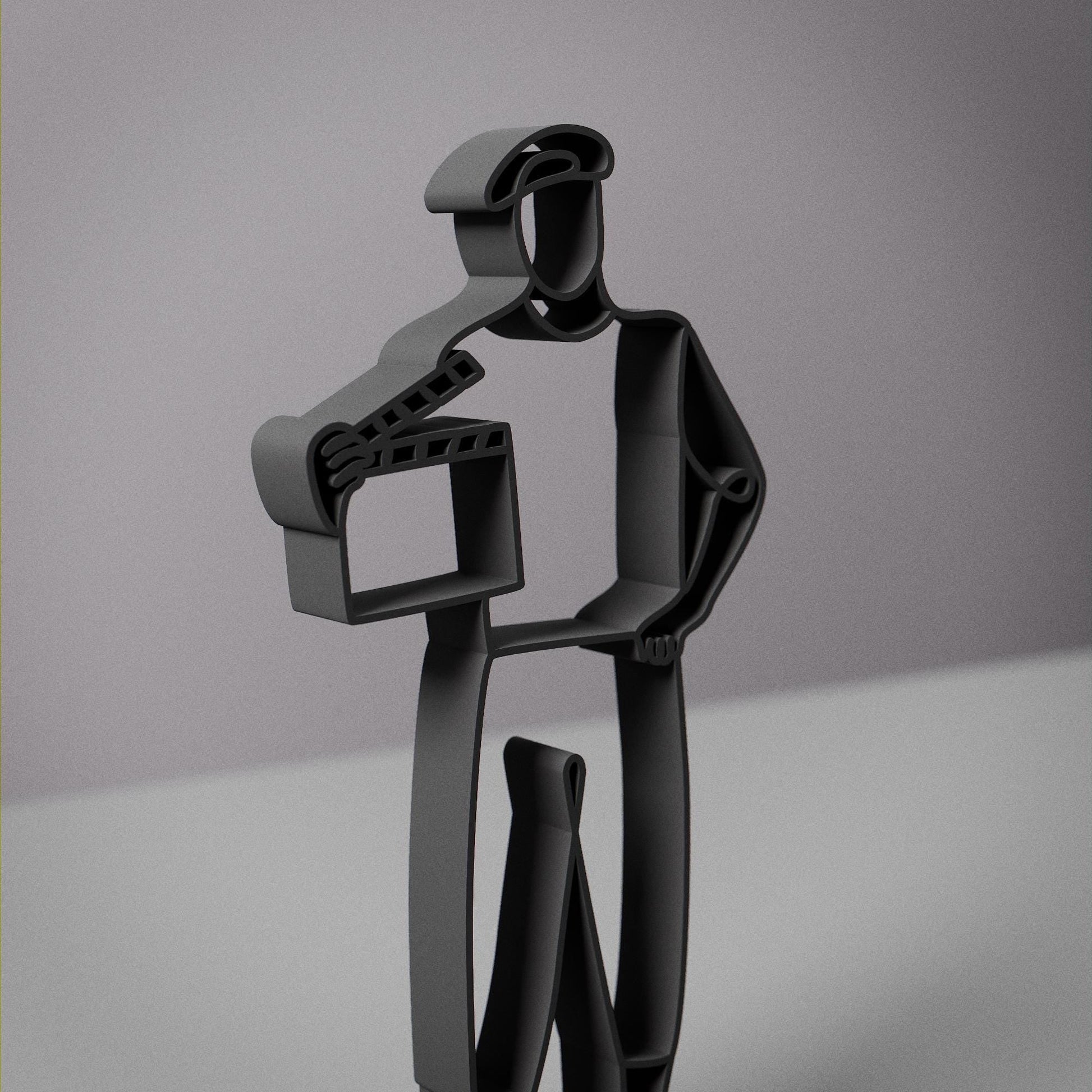 Anatolian Gift BoxFilm Director - Customized Line Art Figure