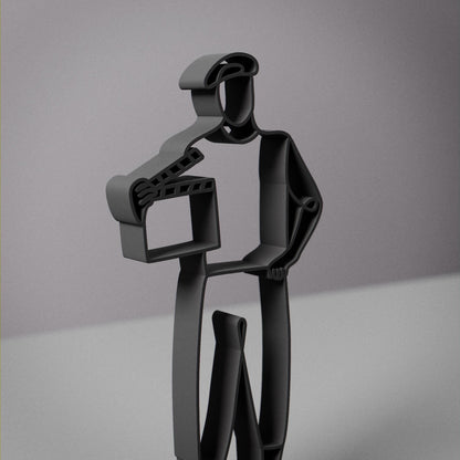 Anatolian Gift BoxFilm Director - Customized Line Art Figure