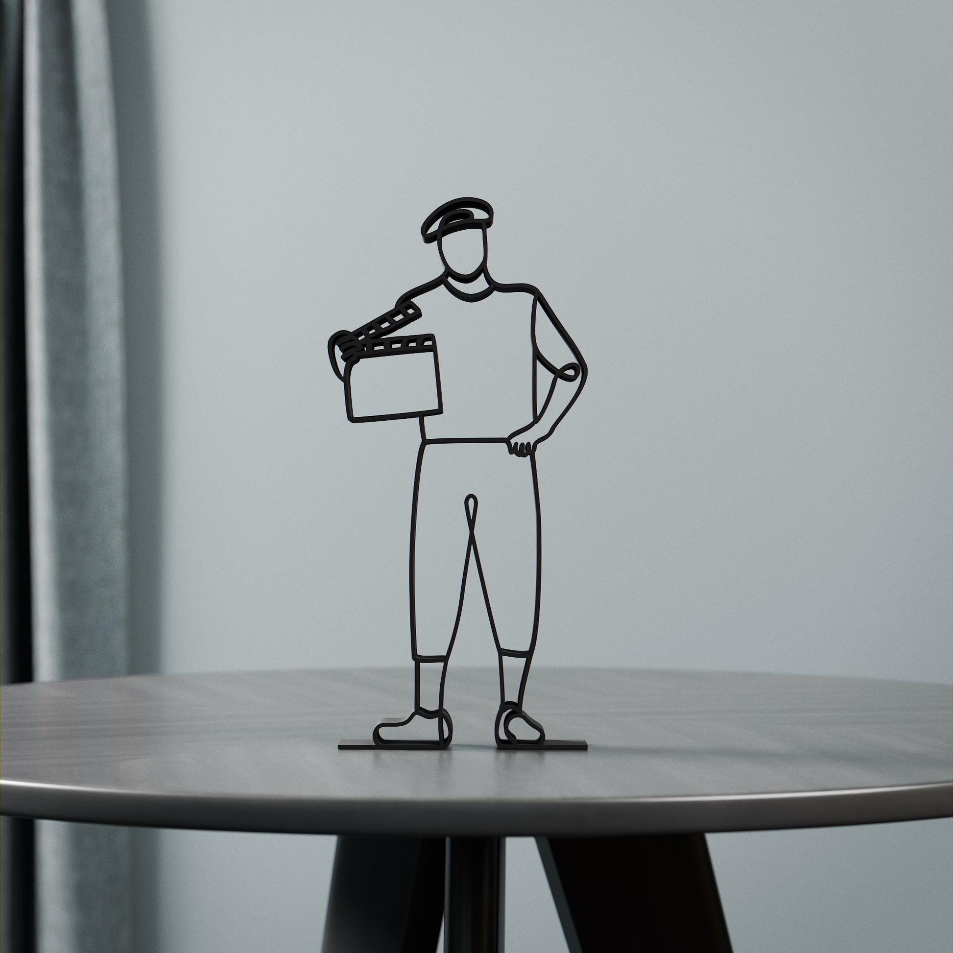 Anatolian Gift BoxFilm Director - Customized Line Art Figure